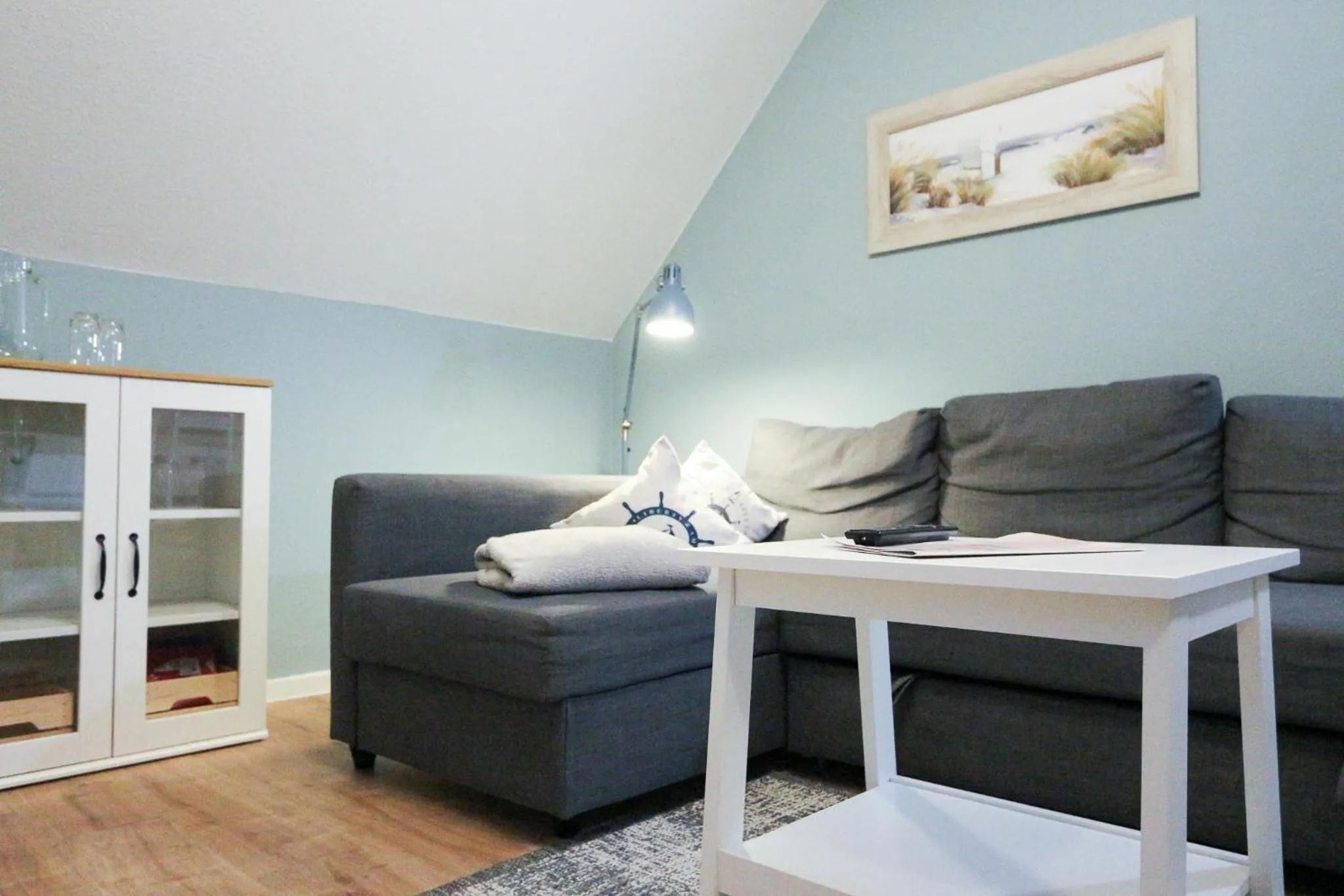 Living room in Captain Pahlen Ferienanlage