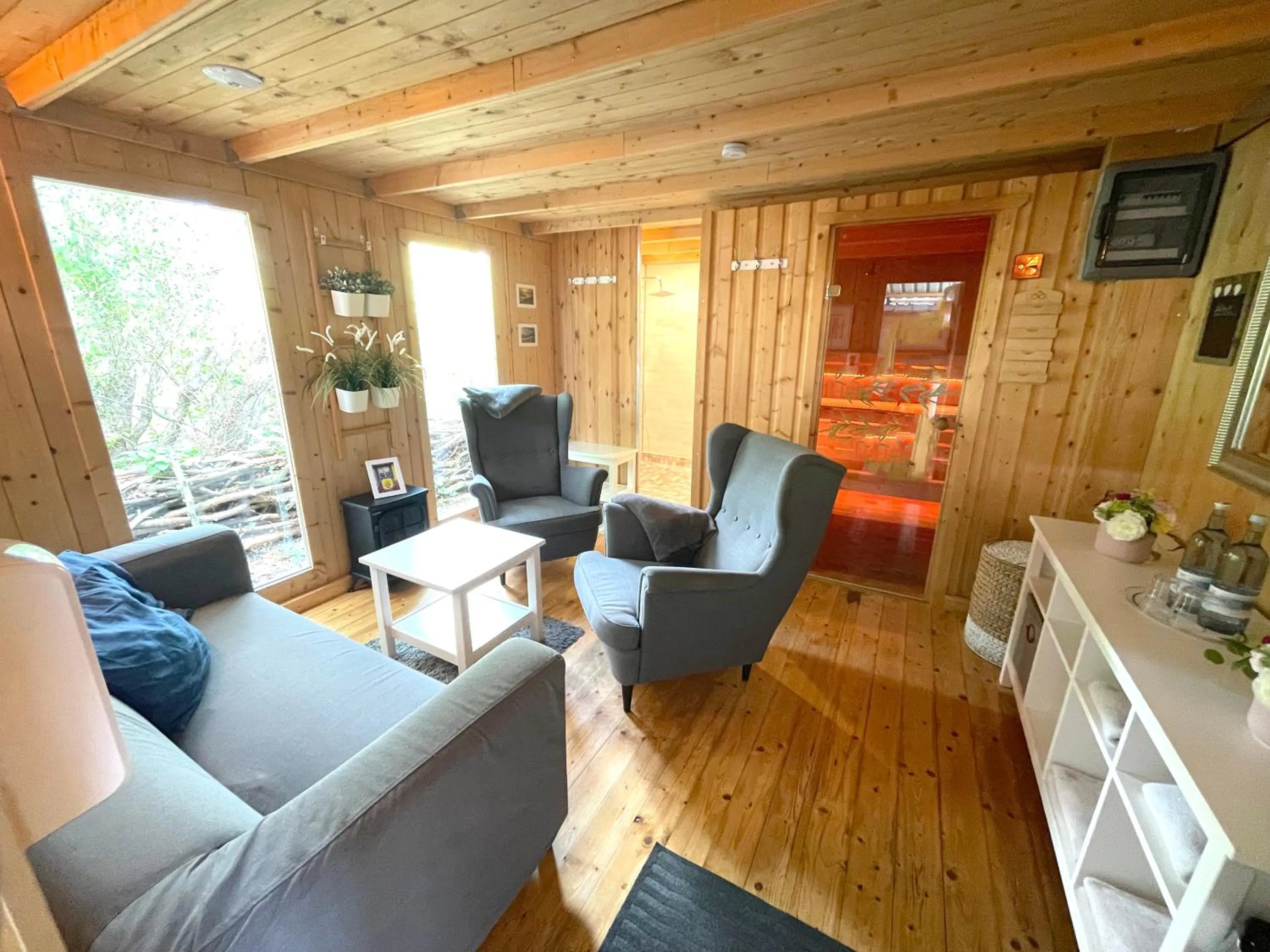 Sauna in Captain Pahlen Ferienanlage