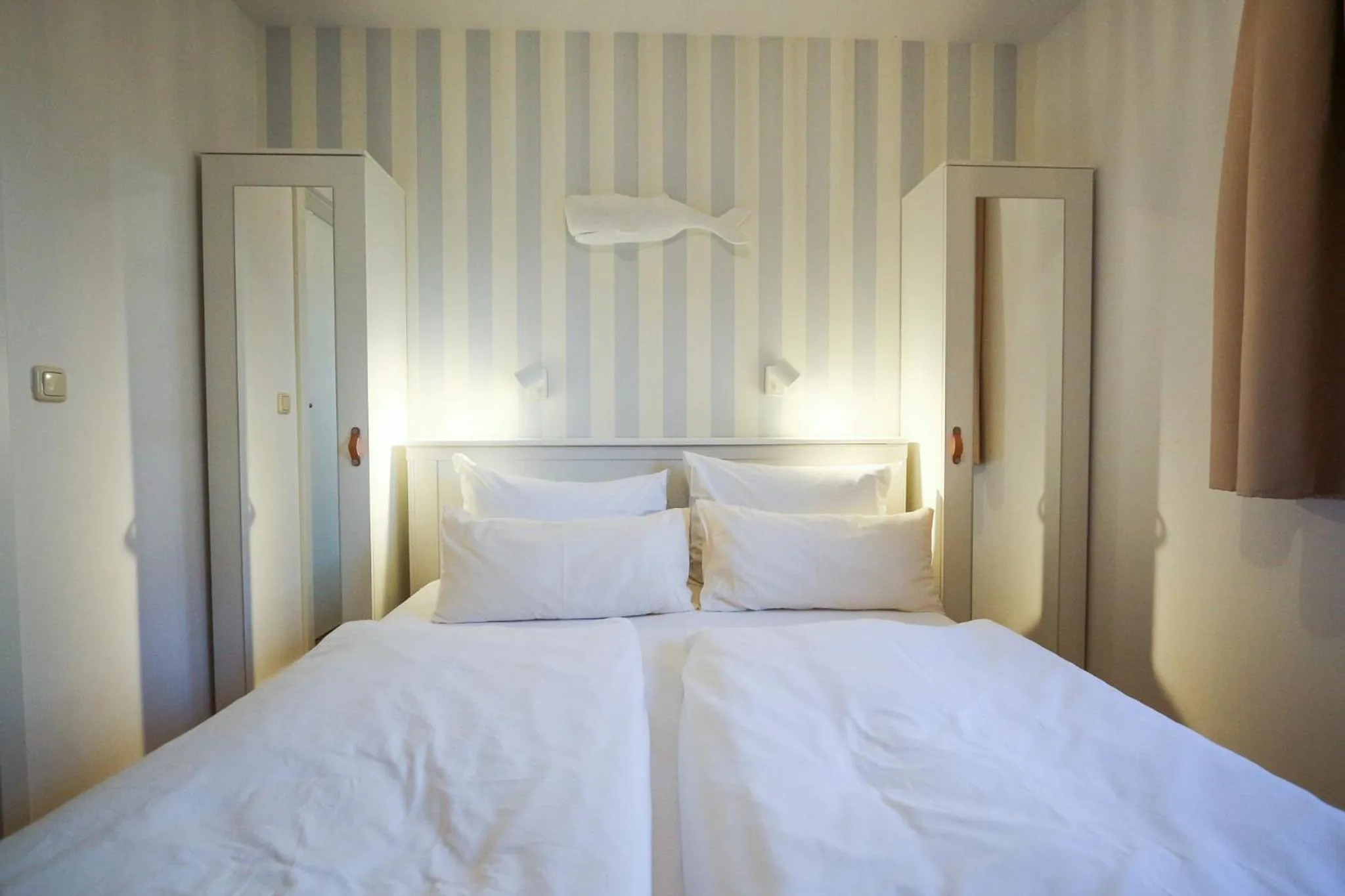 Bed in Captain Pahlen Ferienanlage