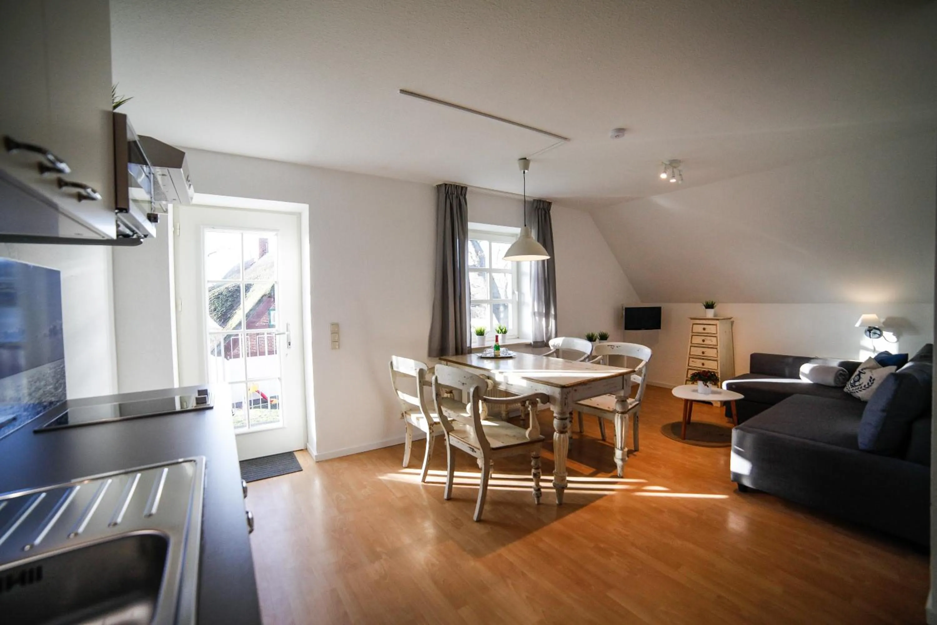 Living room in Captain Pahlen Ferienanlage