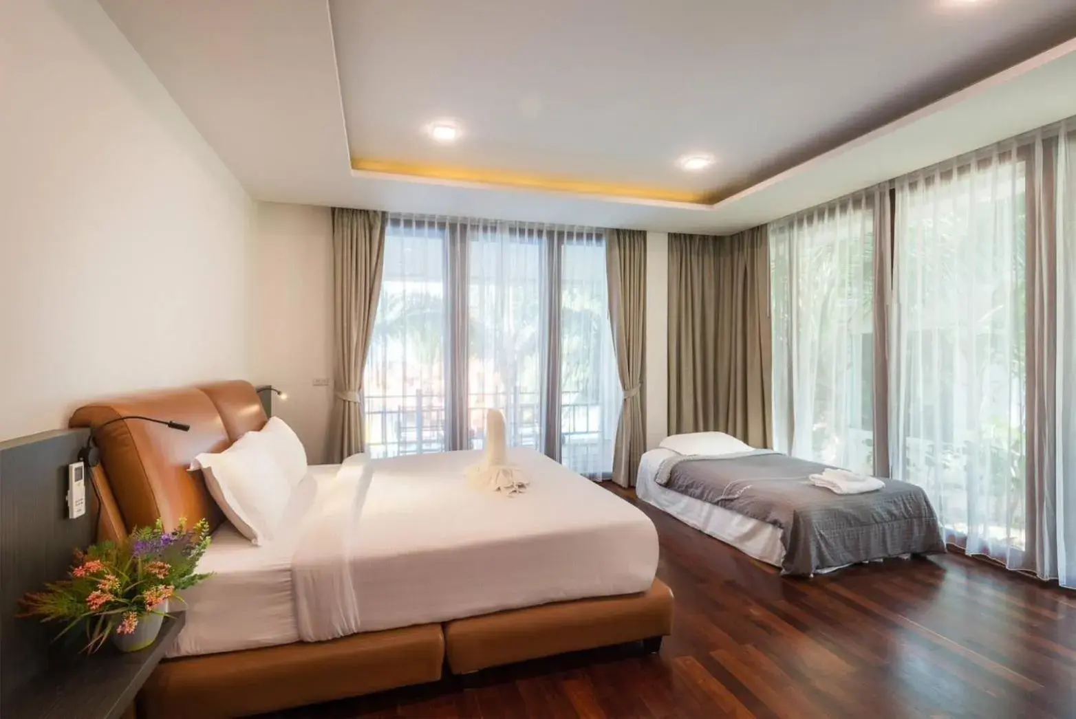 Bed in Phi Phi Mountain Beach Resort SHA Certified Bed in Phi Phi Mountain Beach Resort SHA Certified