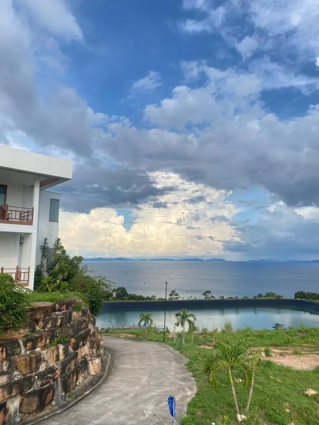 Inner courtyard view in Phi Phi Mountain Beach Resort SHA Certified Inner courtyard view in Phi Phi Mountain Beach Resort SHA Certified