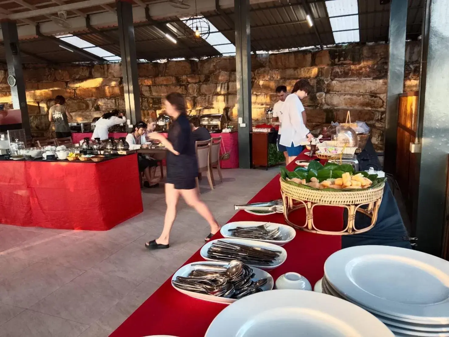 Breakfast in PP Mountain Beach Resort Breakfast in PP Mountain Beach Resort