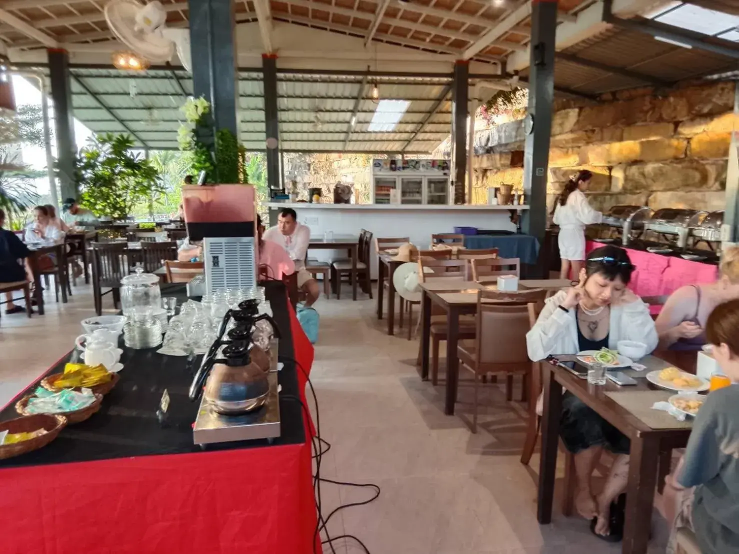 Breakfast in PP Mountain Beach Resort Breakfast in PP Mountain Beach Resort