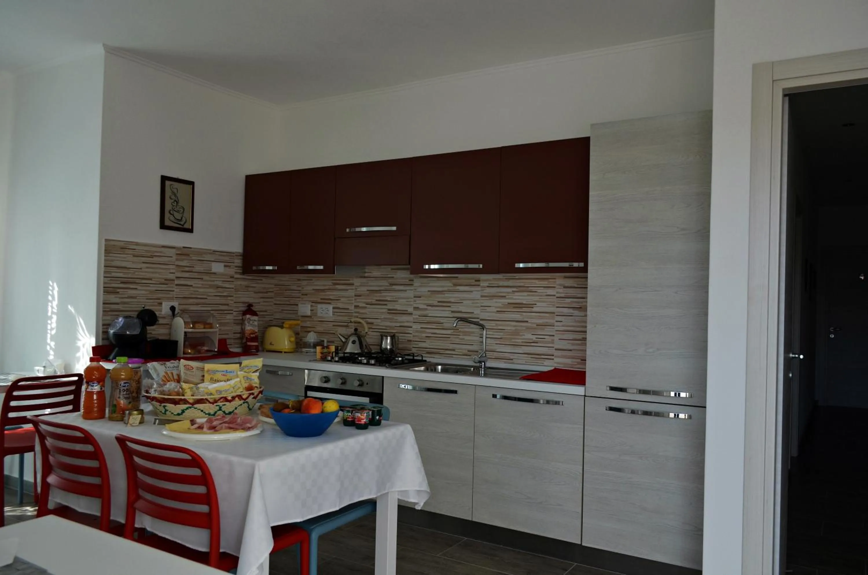 Kitchen or kitchenette in B&B EDEN OGLIASTRA