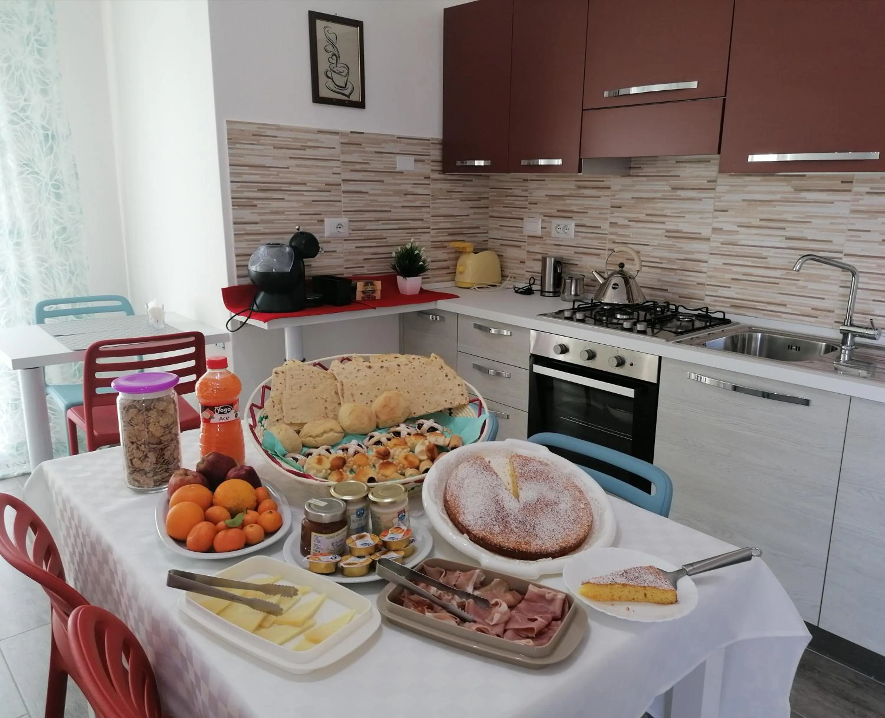 Kitchen or kitchenette in B&B EDEN OGLIASTRA
