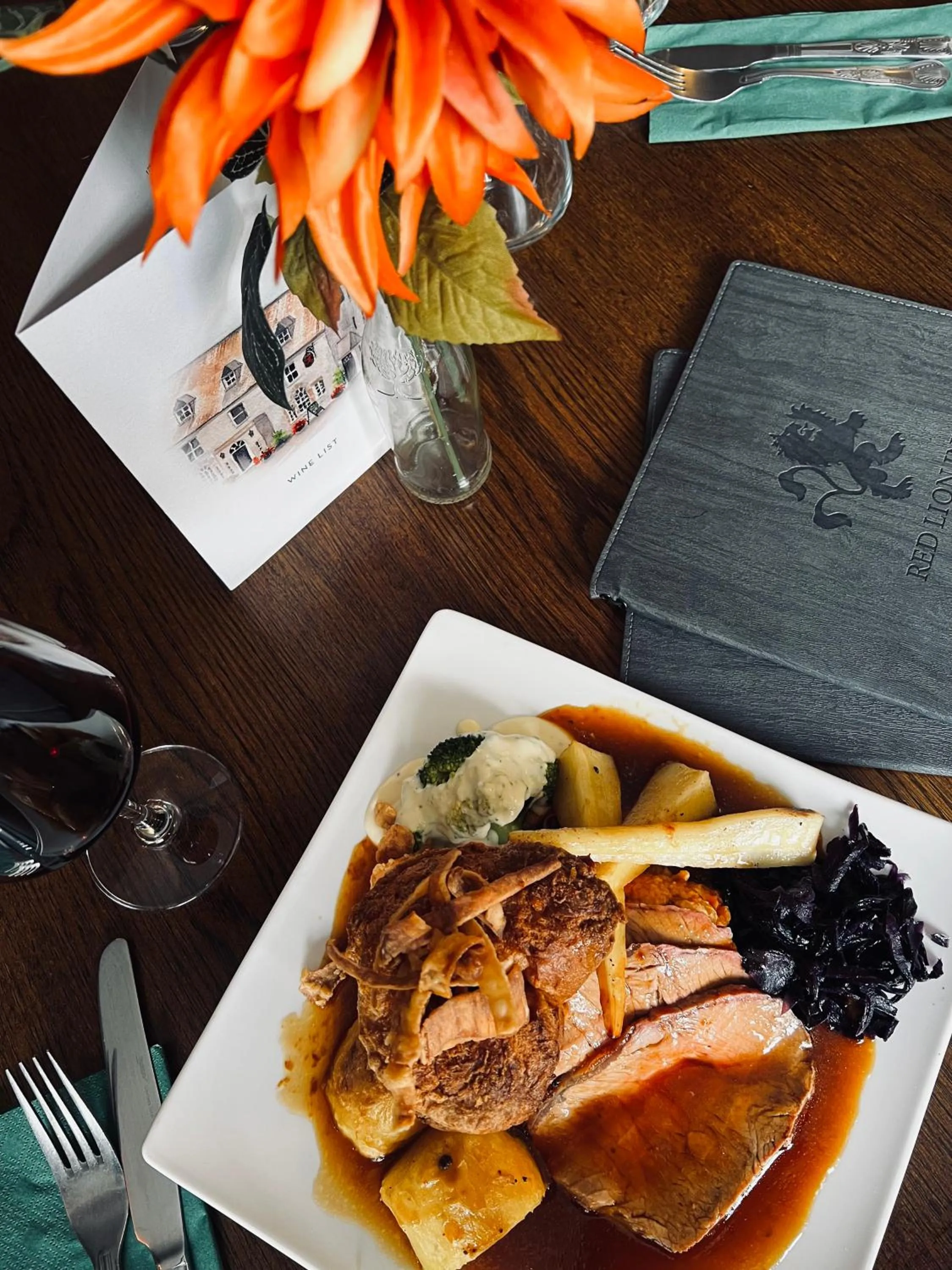 Food in Red Lion Inn