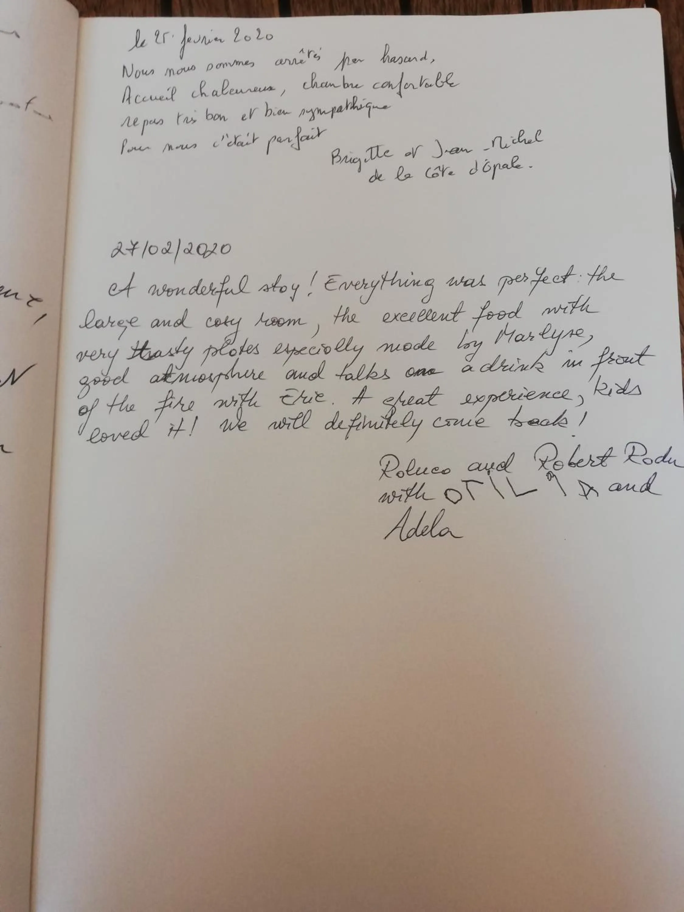 Chez MARLYSE-chambres et Table d'hôtes