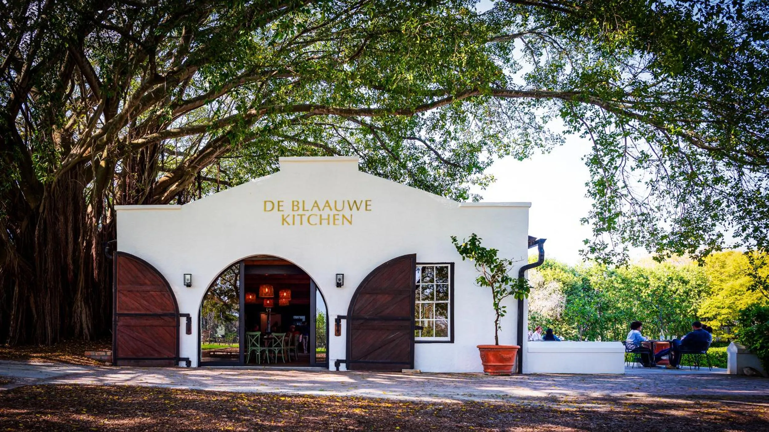 Restaurant/places to eat in Blaauwklippen Manor by NEWMARK