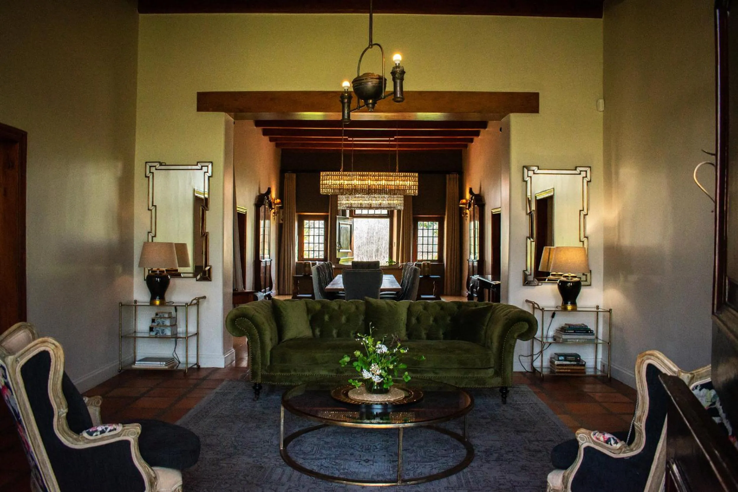 Living room in Blaauwklippen Manor by NEWMARK