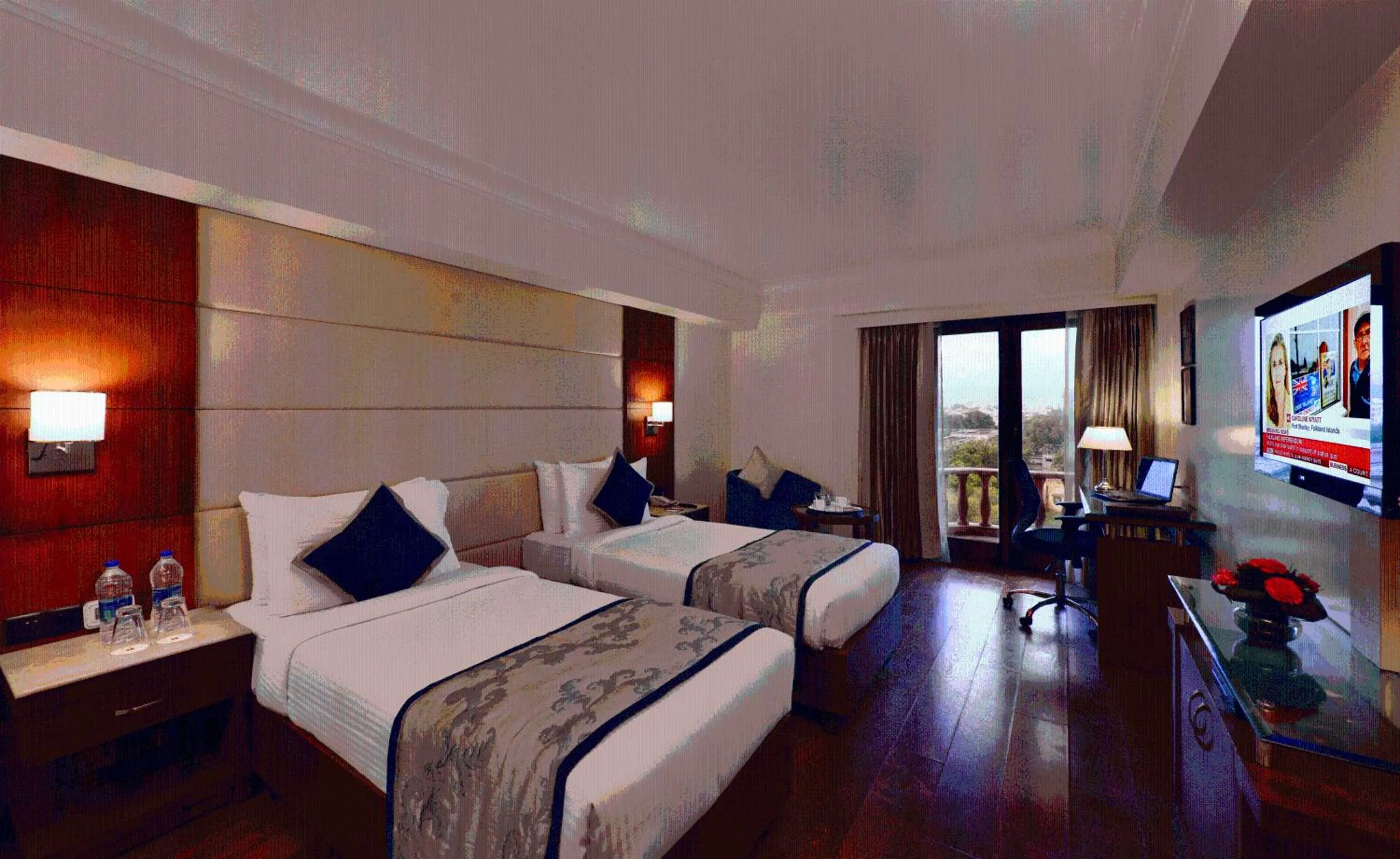 Bedroom, Bed in Lords Plaza Jaipur