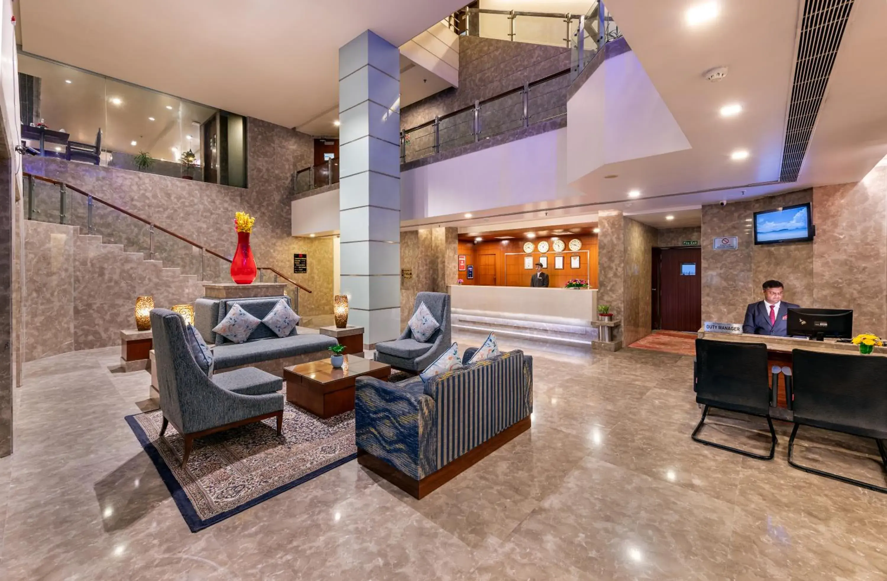 Lobby or reception in Lords Plaza Jaipur Lobby or reception in Lords Plaza Jaipur