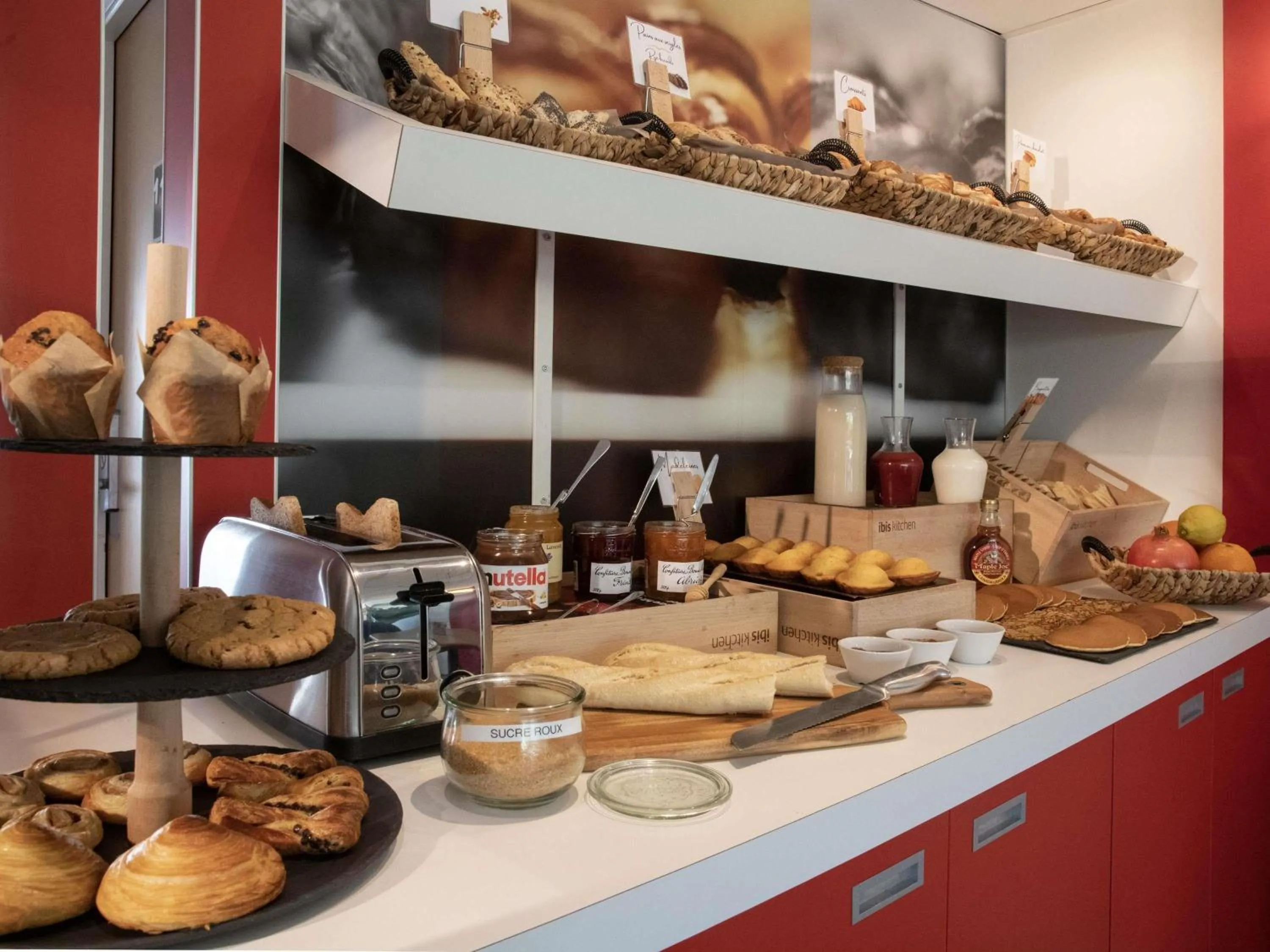 Breakfast in ibis Cannes Plage La Bocca