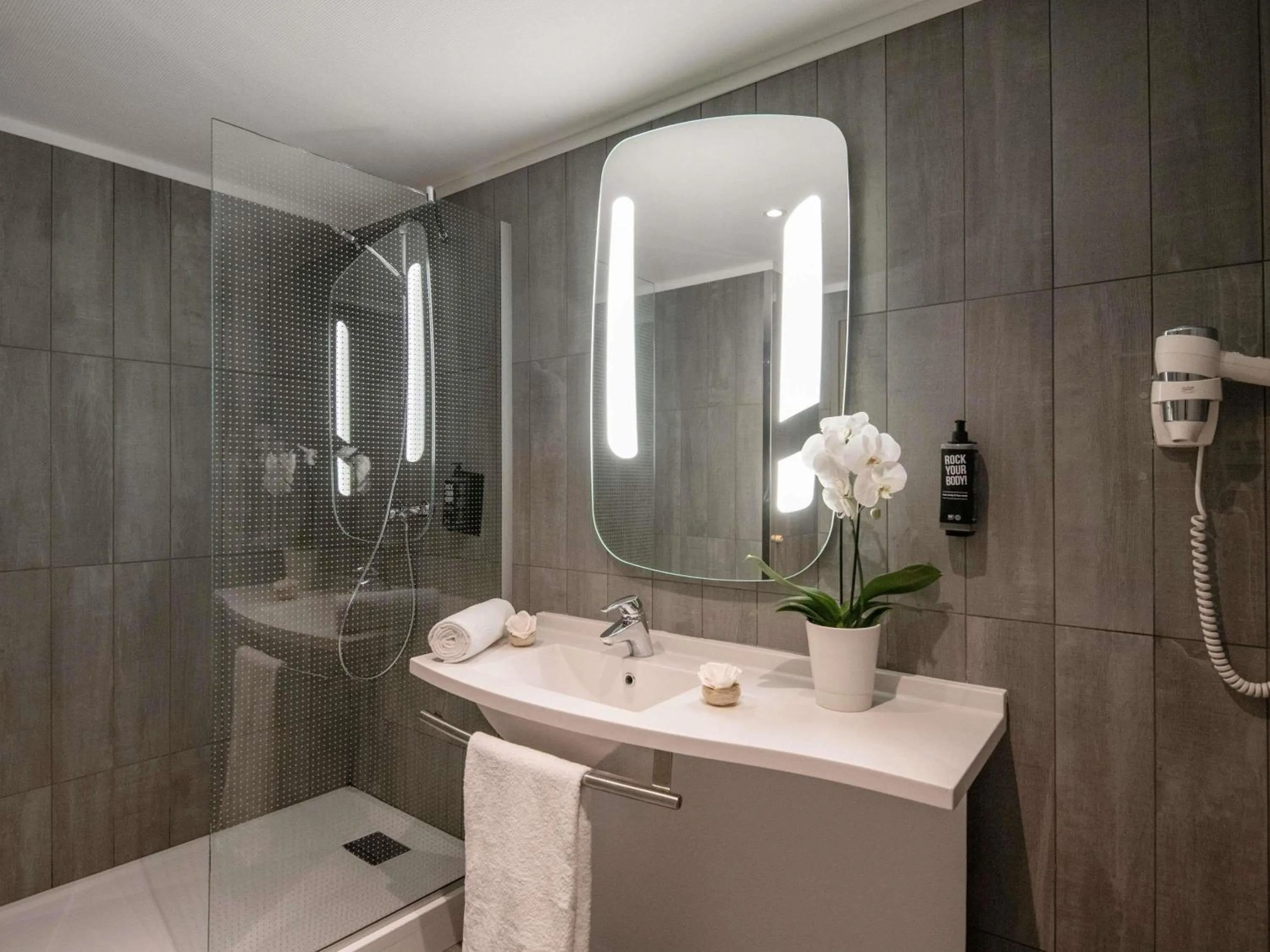 Bedroom in ibis Cannes Plage La Bocca