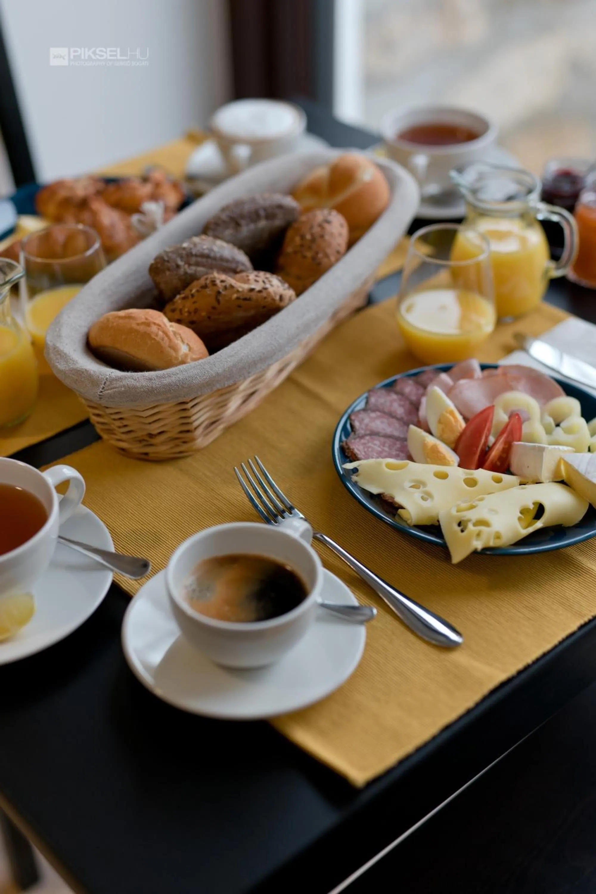 Food close-up in Szitakötő Panzió