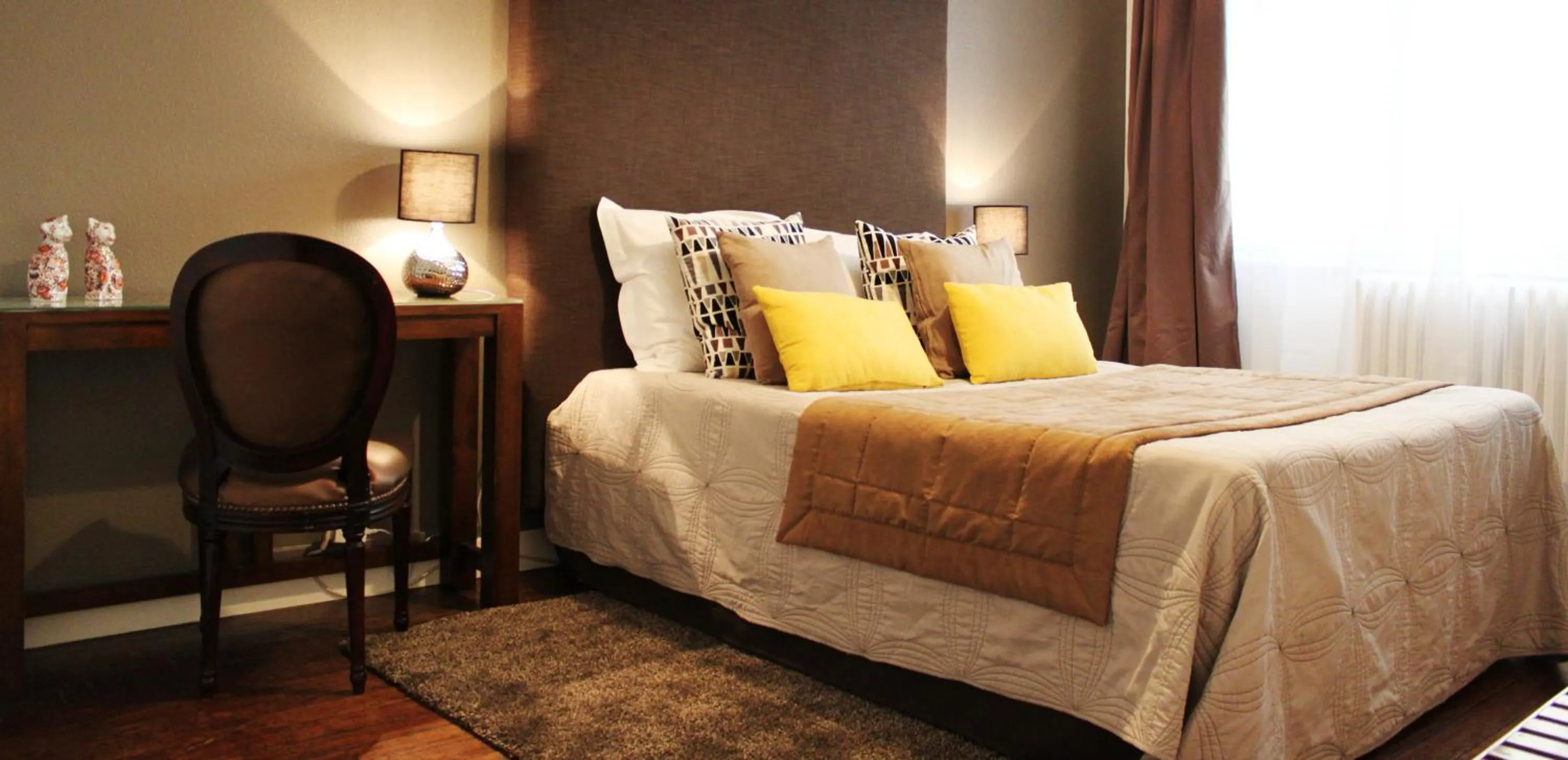 Bed in Résidence et Chambres d'Hôtes de La Porte d'Arras