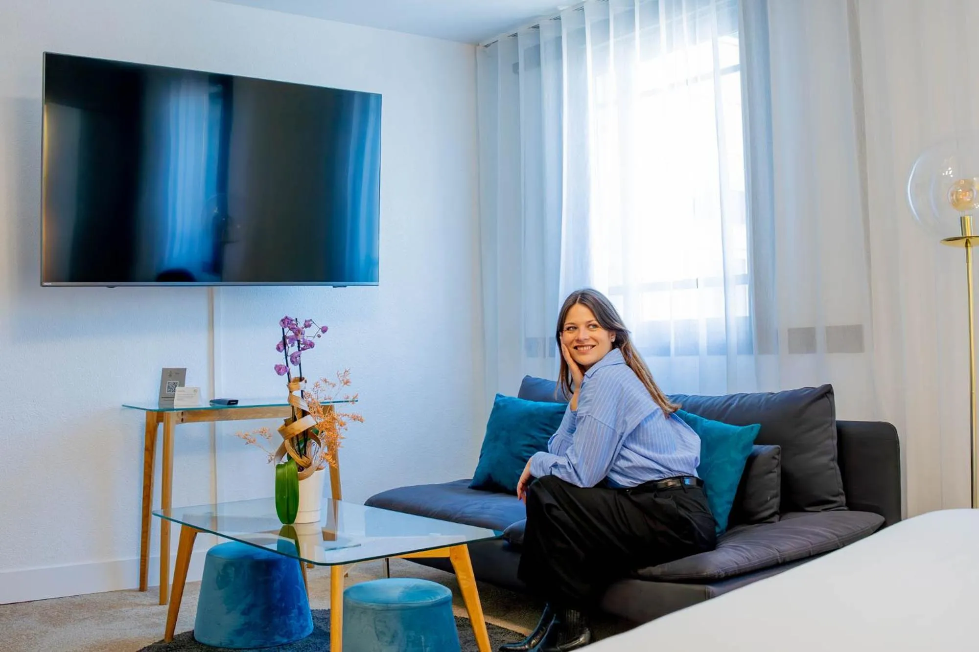 Bedroom in Novotel Suites Paris Montreuil Vincennes