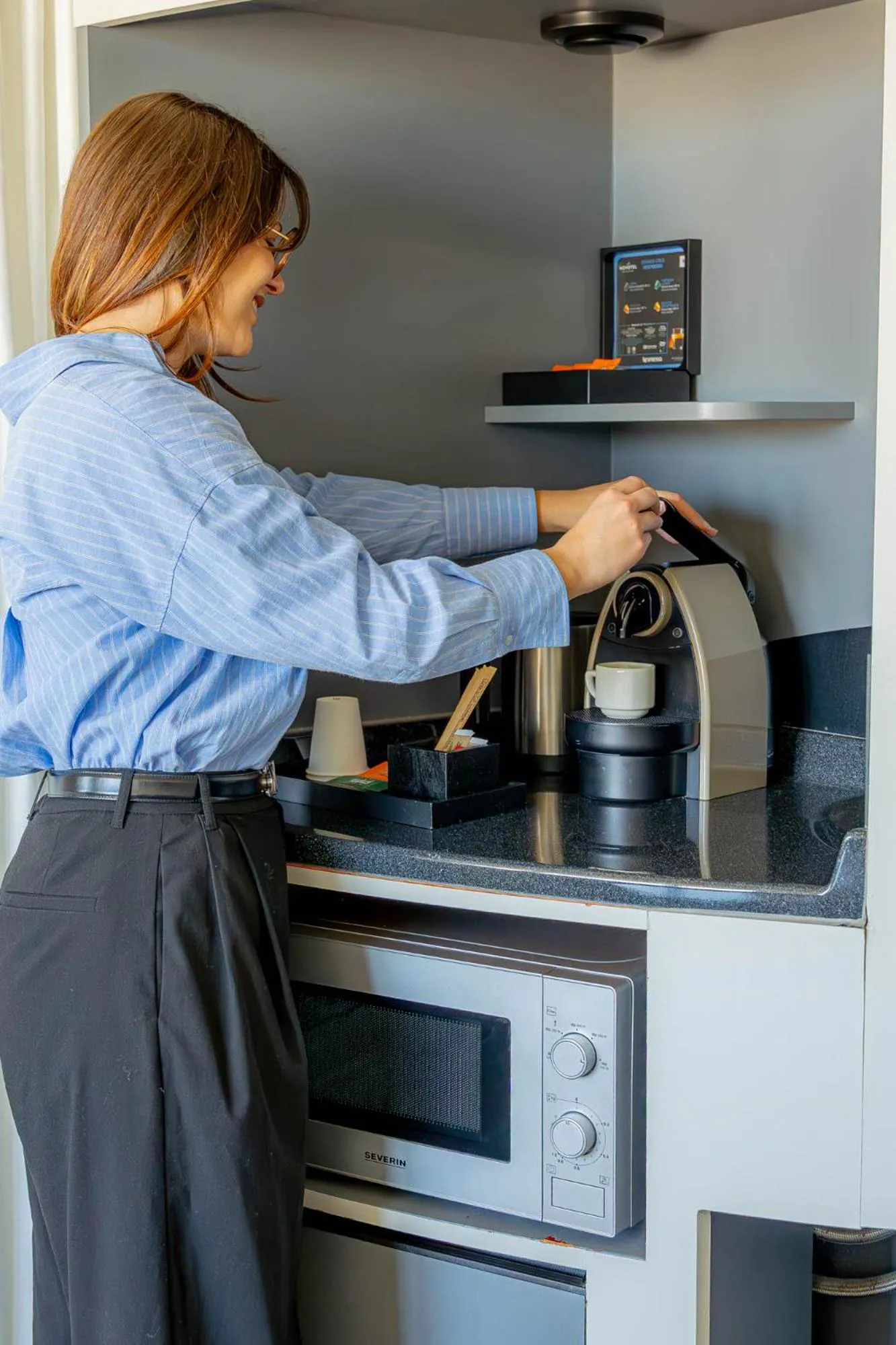Coffee/tea facilities in Novotel Suites Paris Montreuil Vincennes