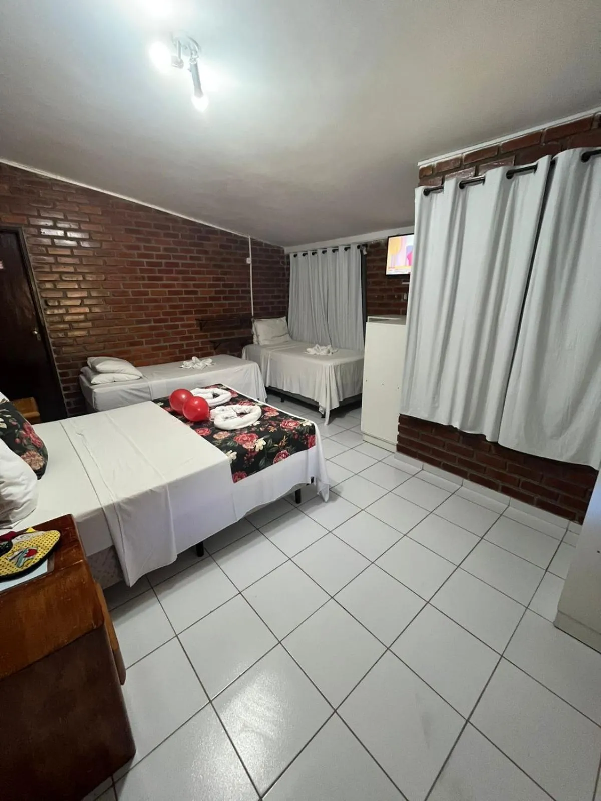 Bed in Pousada Málaga