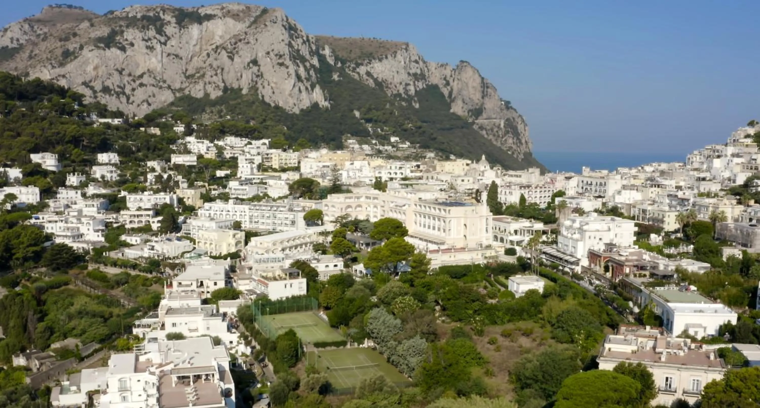 Bird's eye view in Hotel Quisisana
