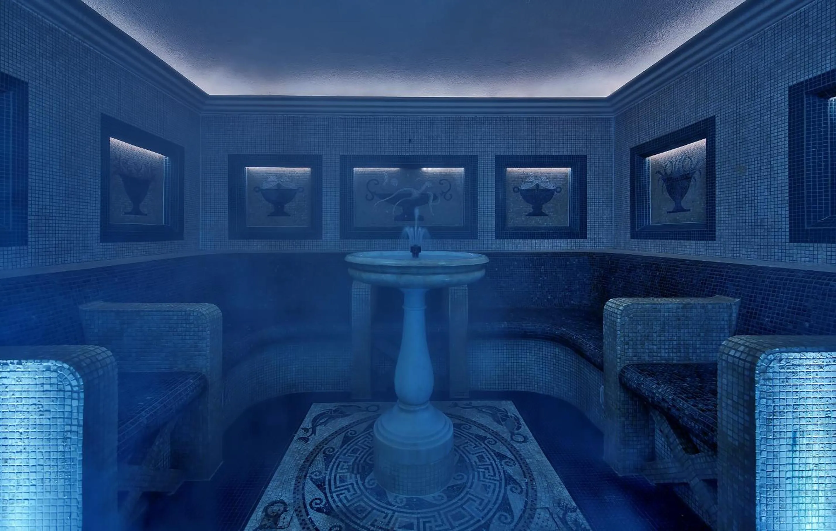 Sauna in Hotel Quisisana