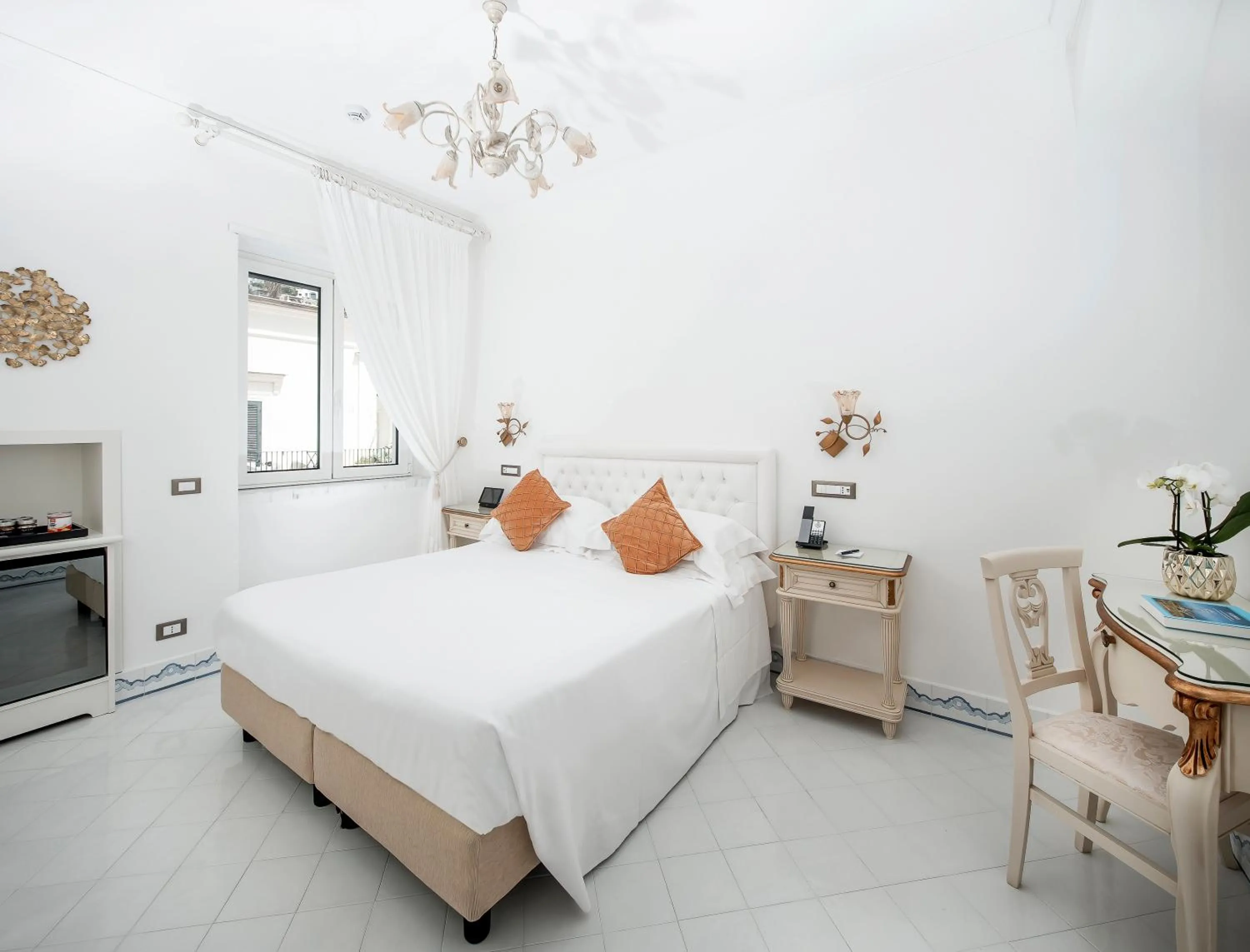 Bedroom, Bed in Hotel Quisisana