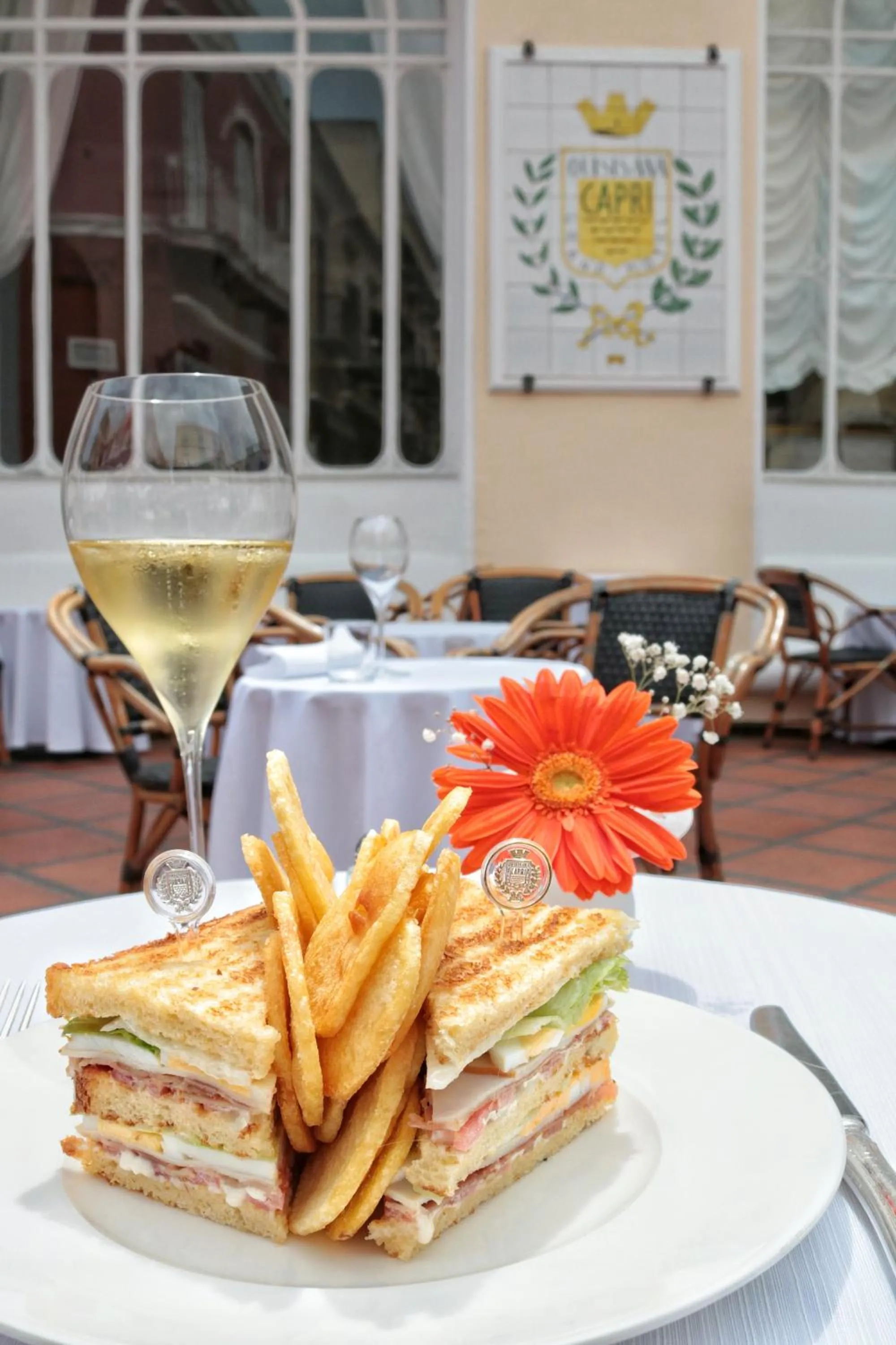 Restaurant/places to eat in Hotel Quisisana