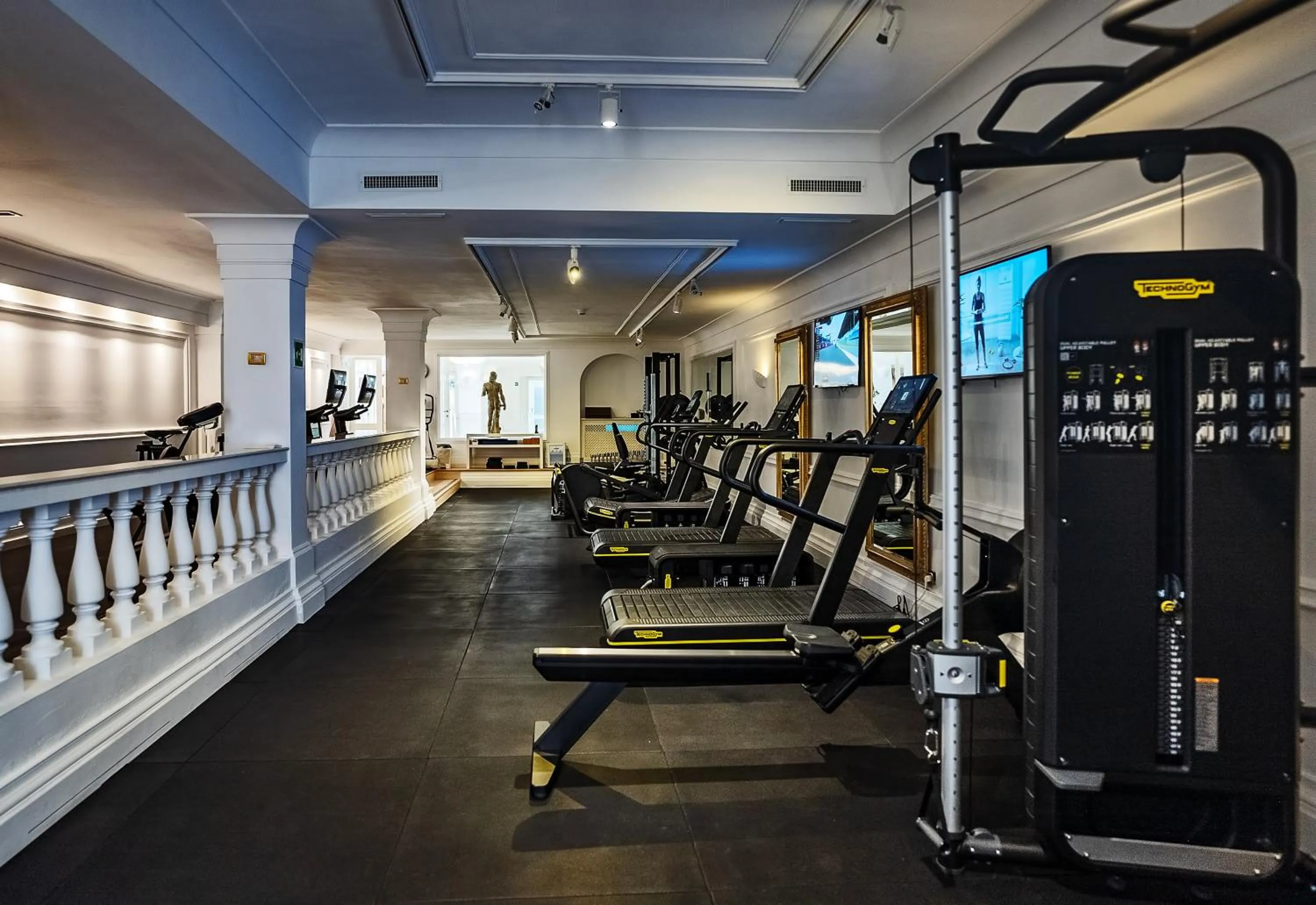 Fitness centre/facilities in Hotel Quisisana