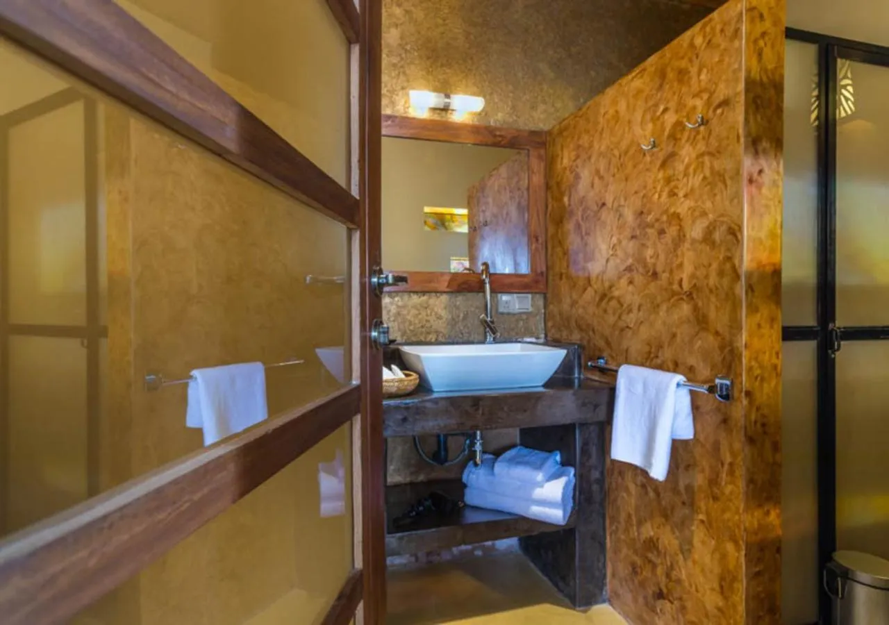 Bathroom, Bed in Yasmin Hill Longevity Oasis
