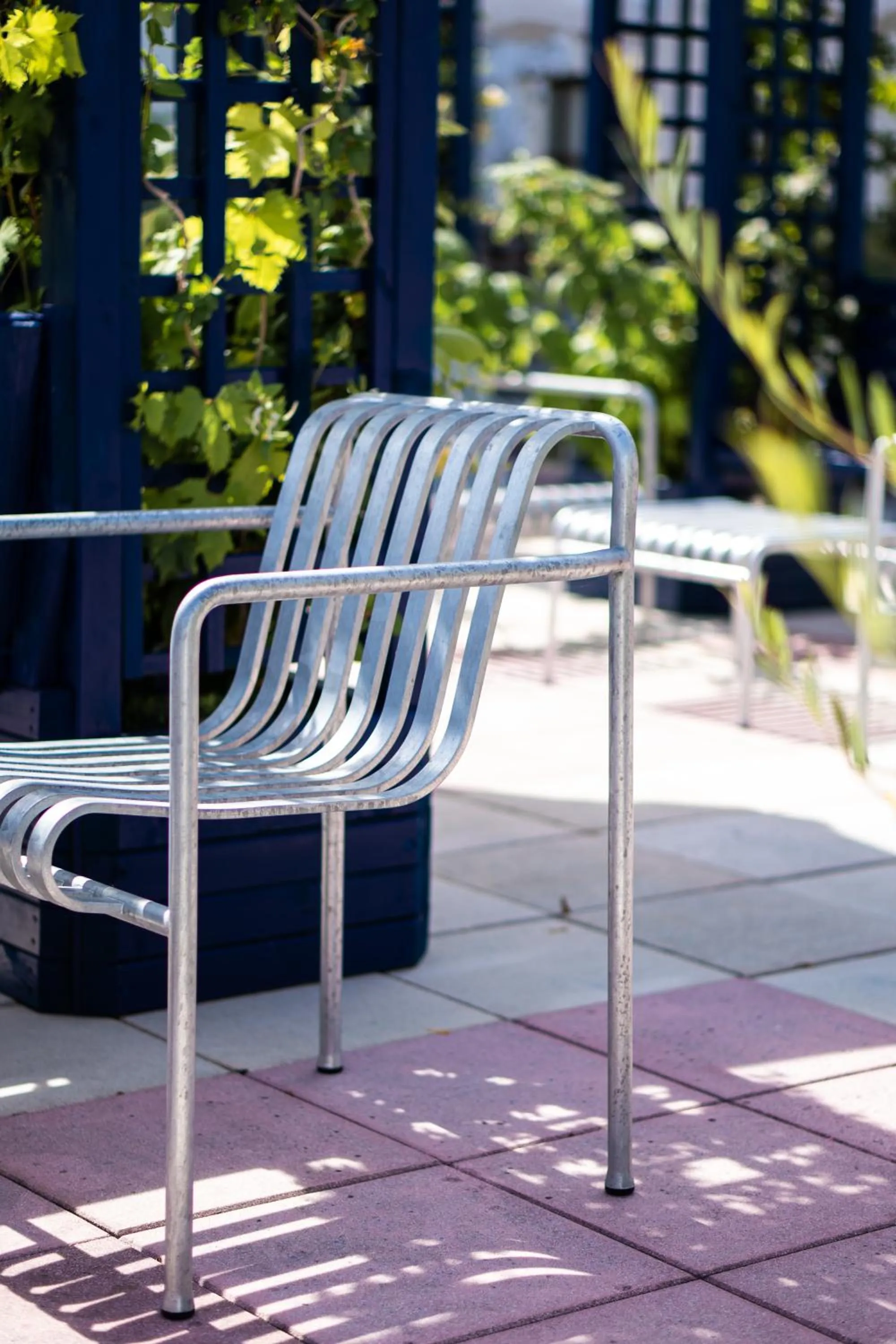 Patio in Hôtel Rosalie