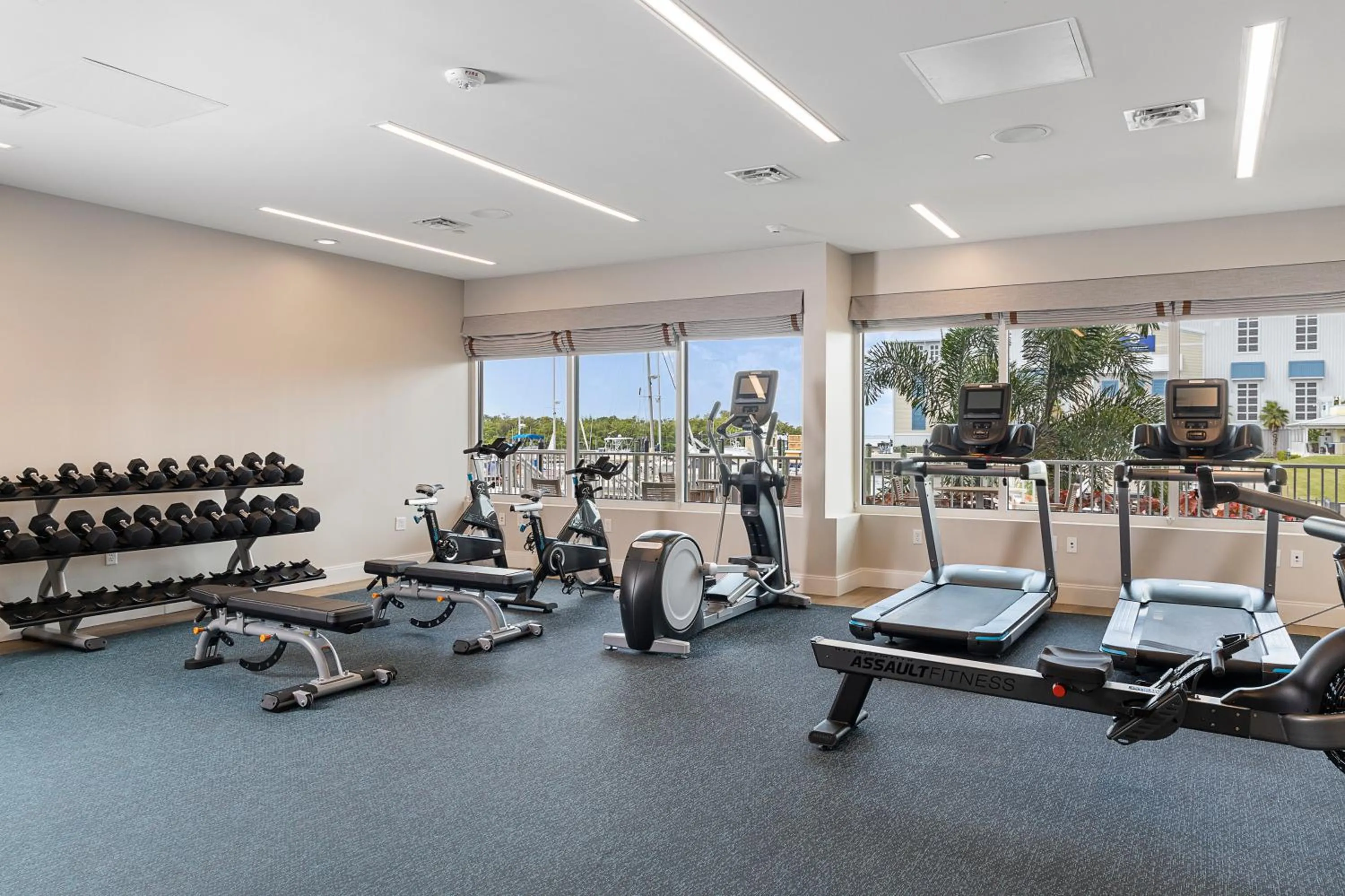 Fitness centre/facilities in Compass Hotel by Margaritaville Anna Maria Sound