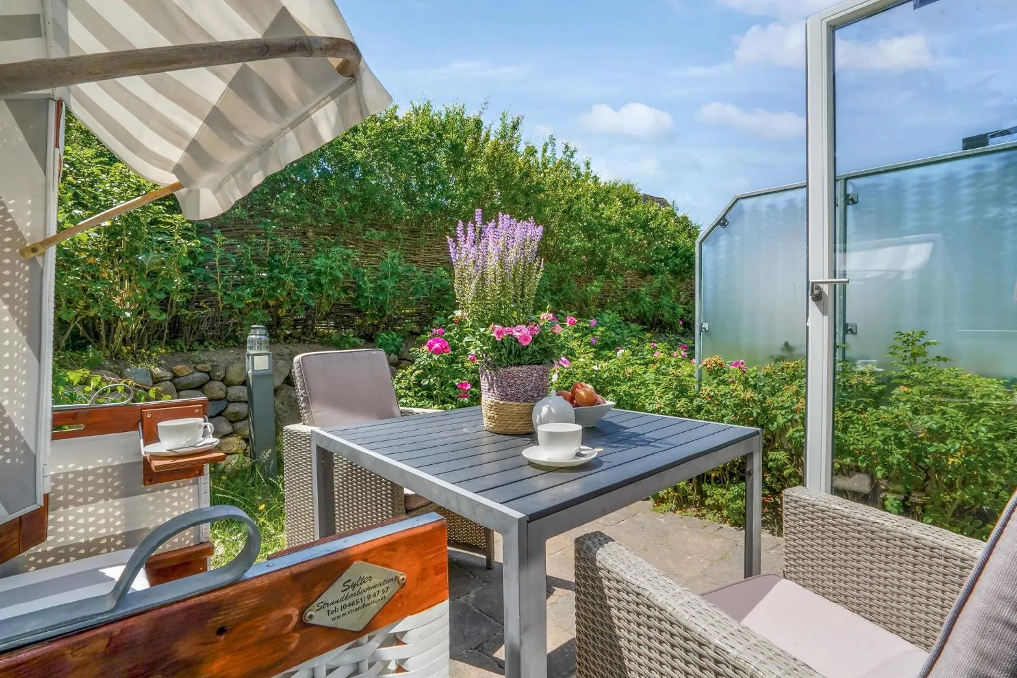 Balcony/Terrace in Das 54 Grad Nord - Apartments & More