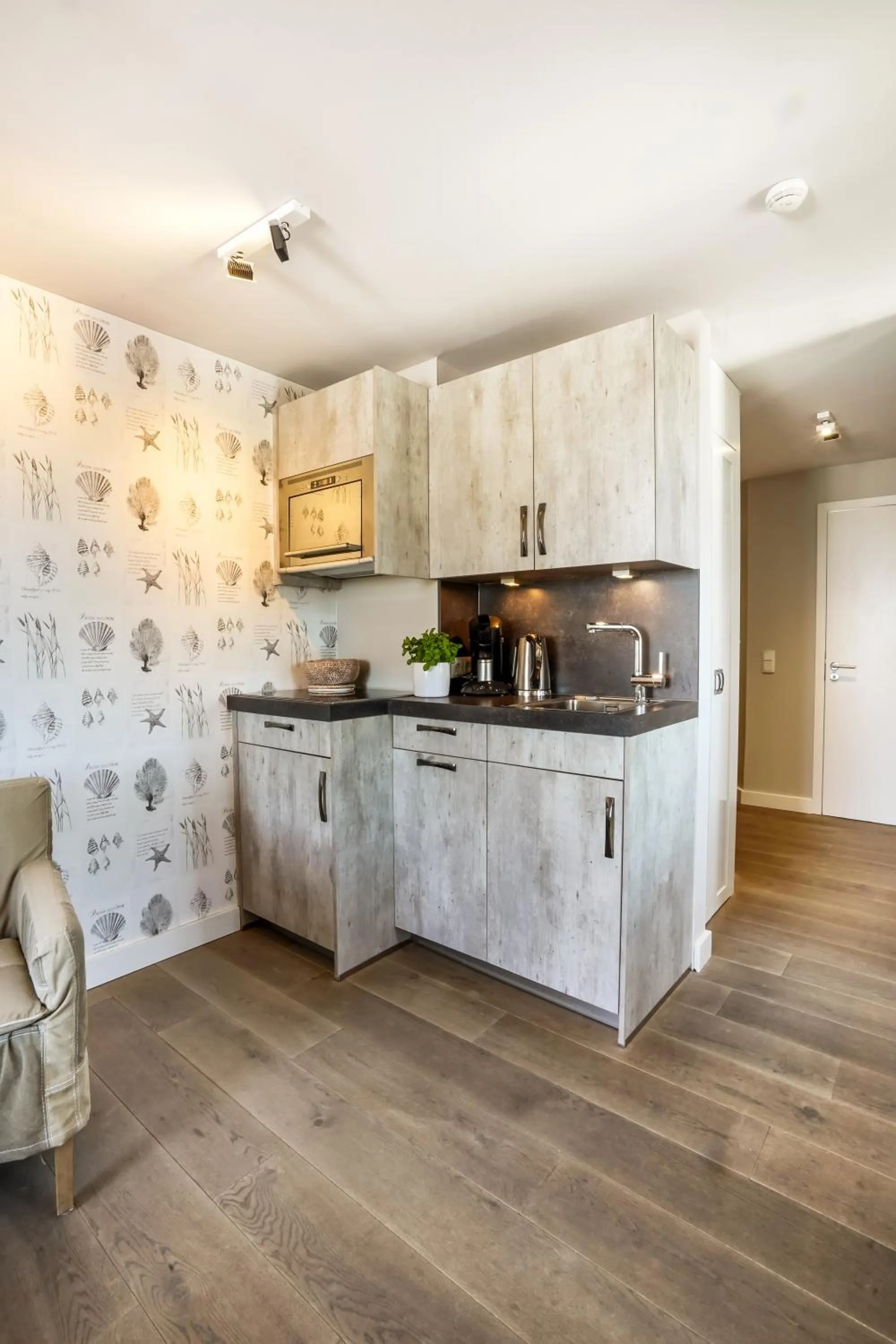 Kitchen or kitchenette in Das 54 Grad Nord - Apartments & More