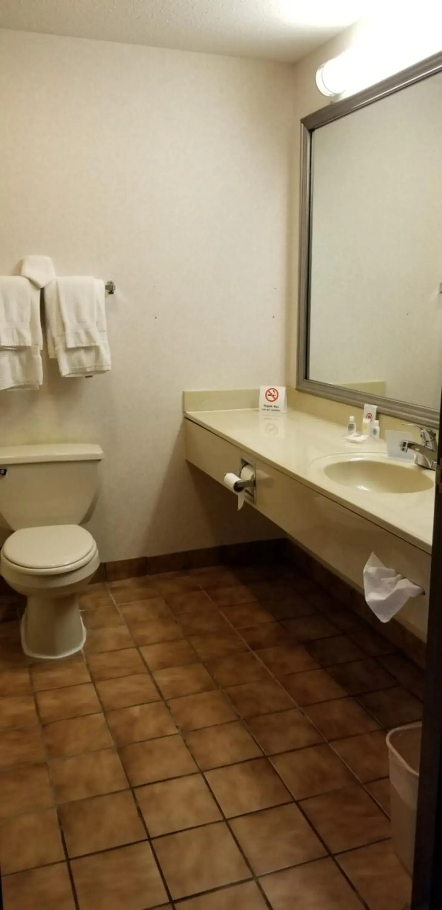 Bathroom in FairBridge Inn & Suites Batavia-Darien Amusement Park