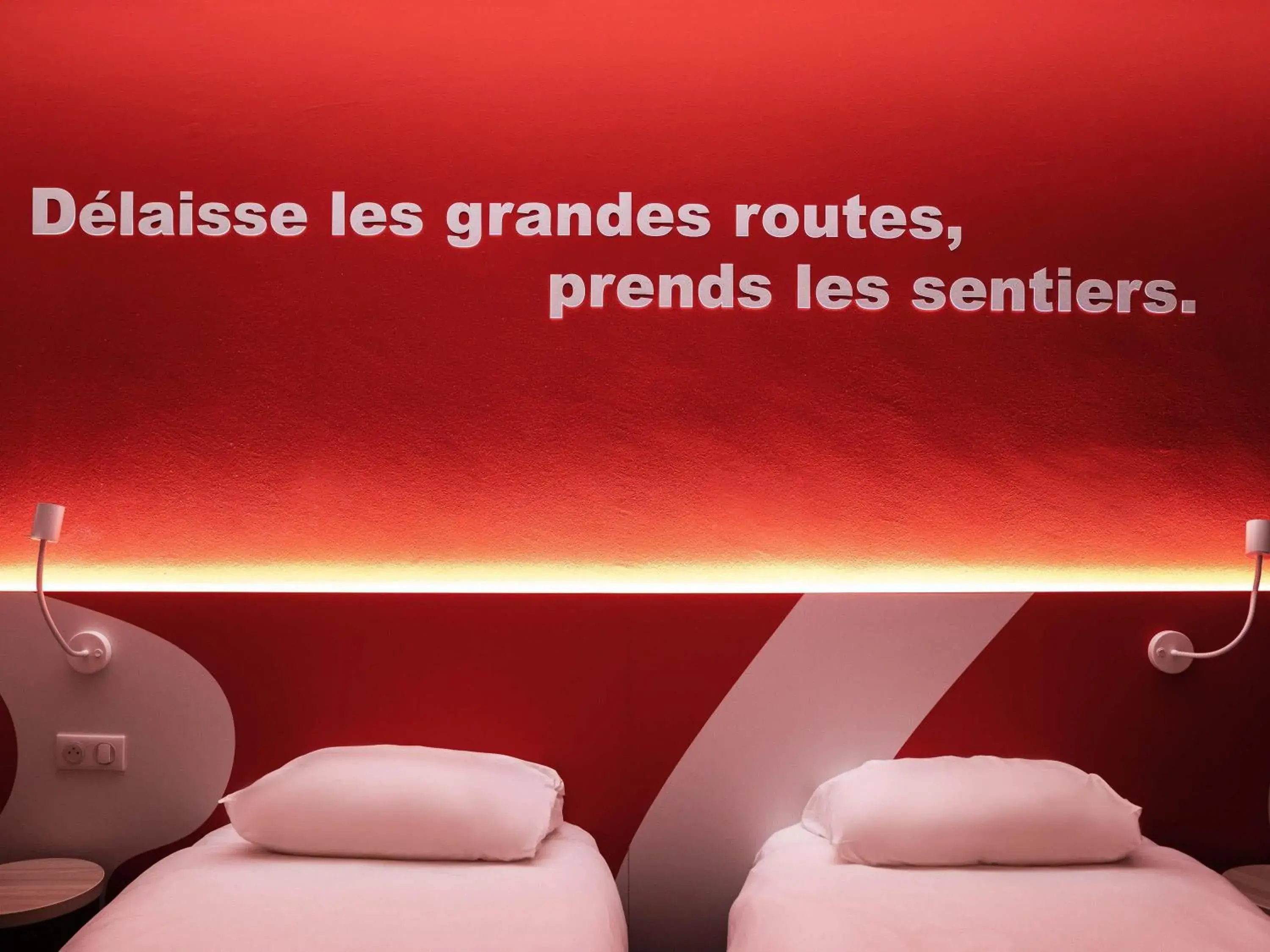 Bedroom in ibis Styles Beauvais Bedroom in ibis Styles Beauvais