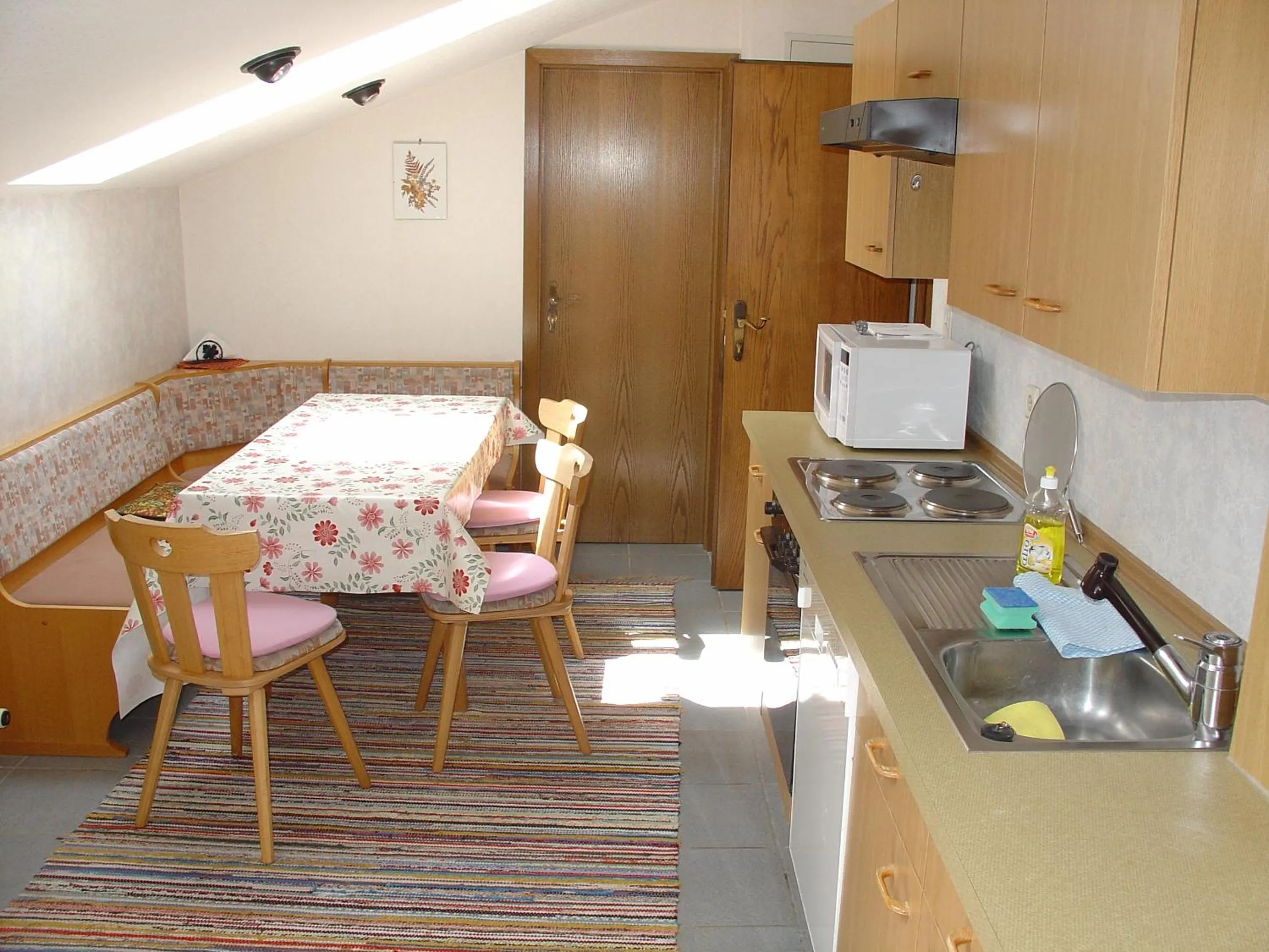 Kitchen or kitchenette in Landhaus Dickhardt