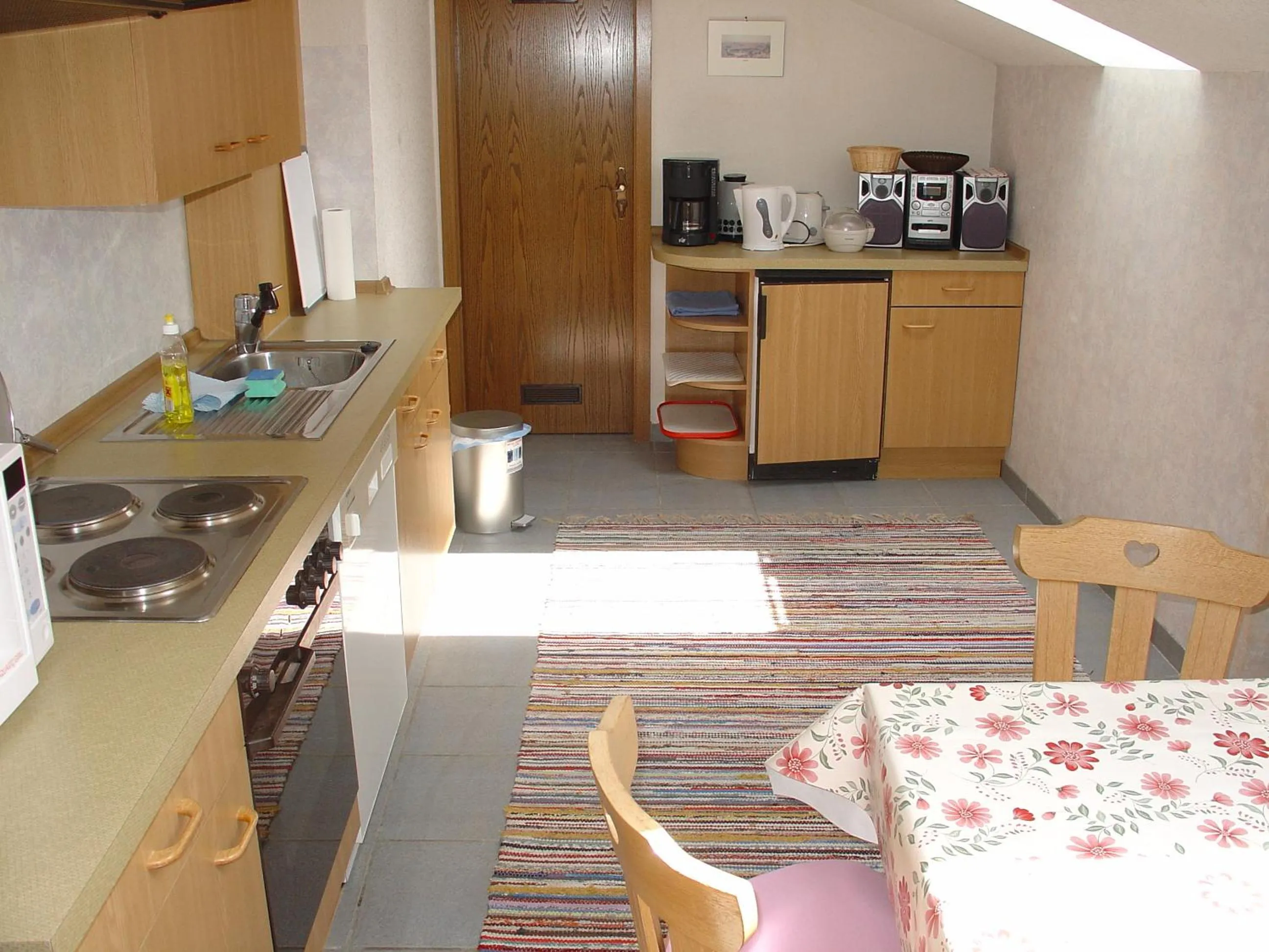 Kitchen or kitchenette in Landhaus Dickhardt