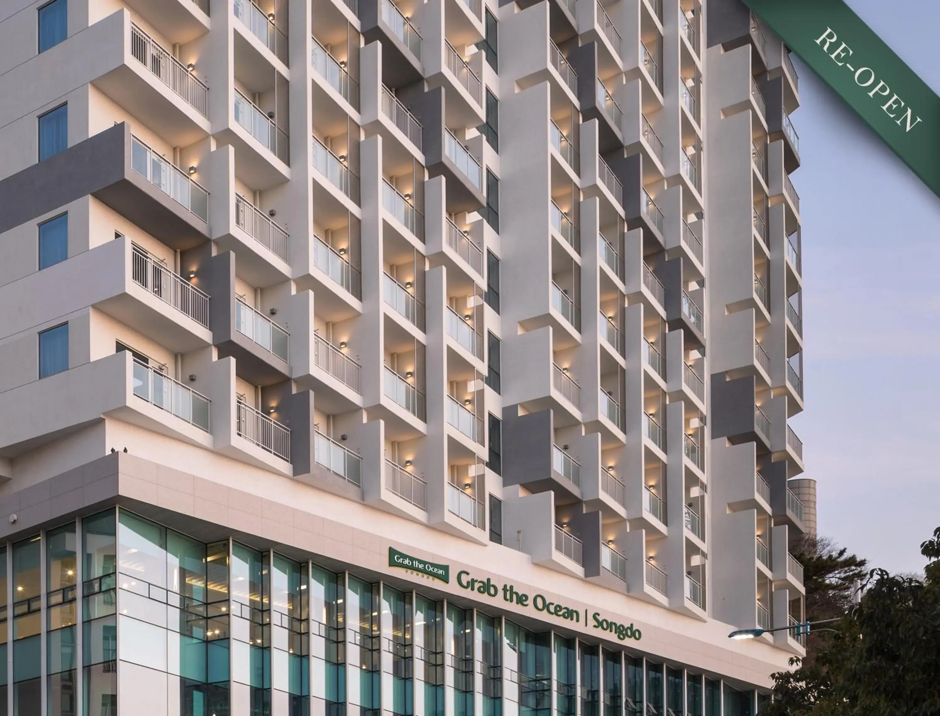 Property building in Grab The Ocean Songdo Property building in Grab The Ocean Songdo