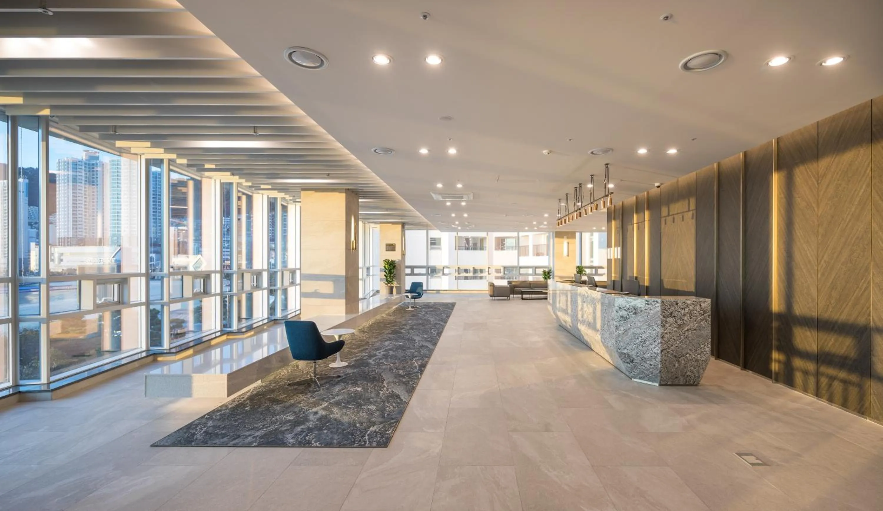 Lobby or reception in Grab The Ocean Songdo