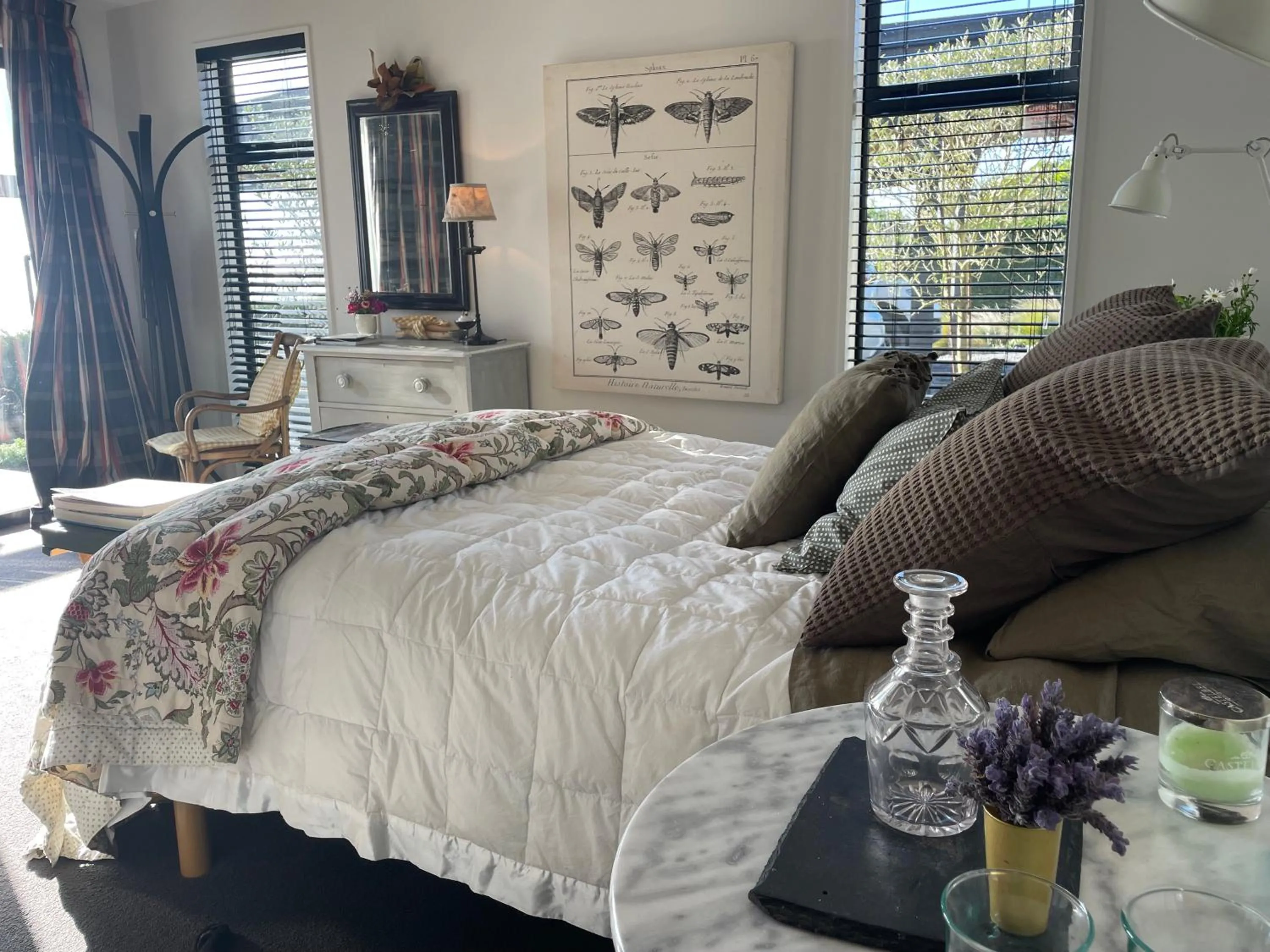 Bed in 340 Degrees Alps & Sea Eco Living