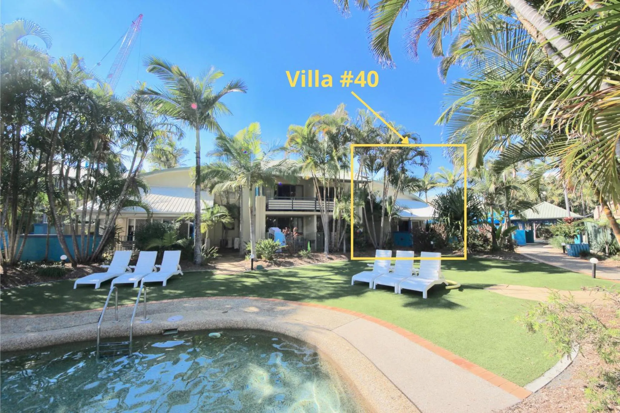 Diamond Beach Resort, Poolside Villa #40