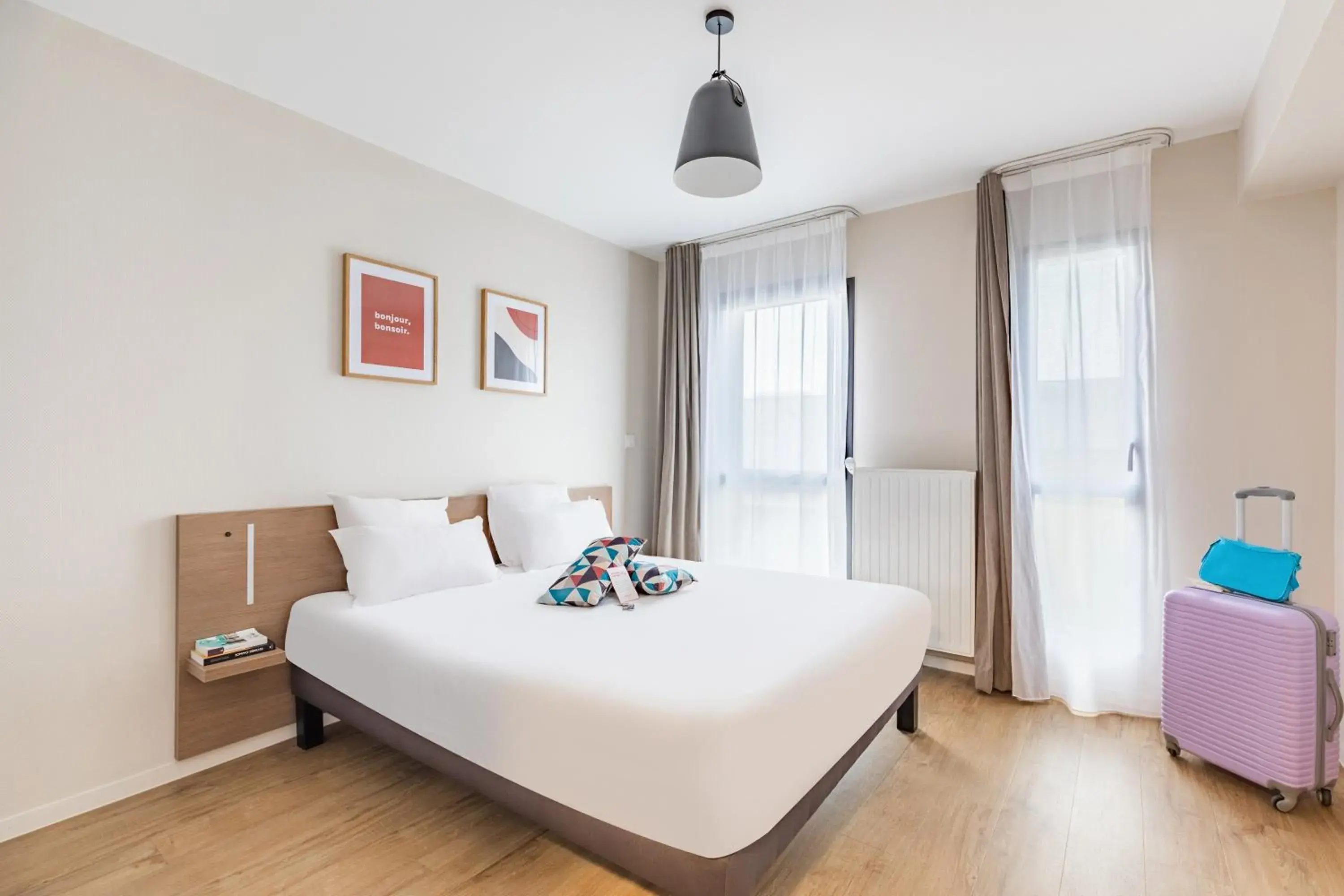 Bed in Appart'City Confort Angers Bed in Appart'City Confort Angers