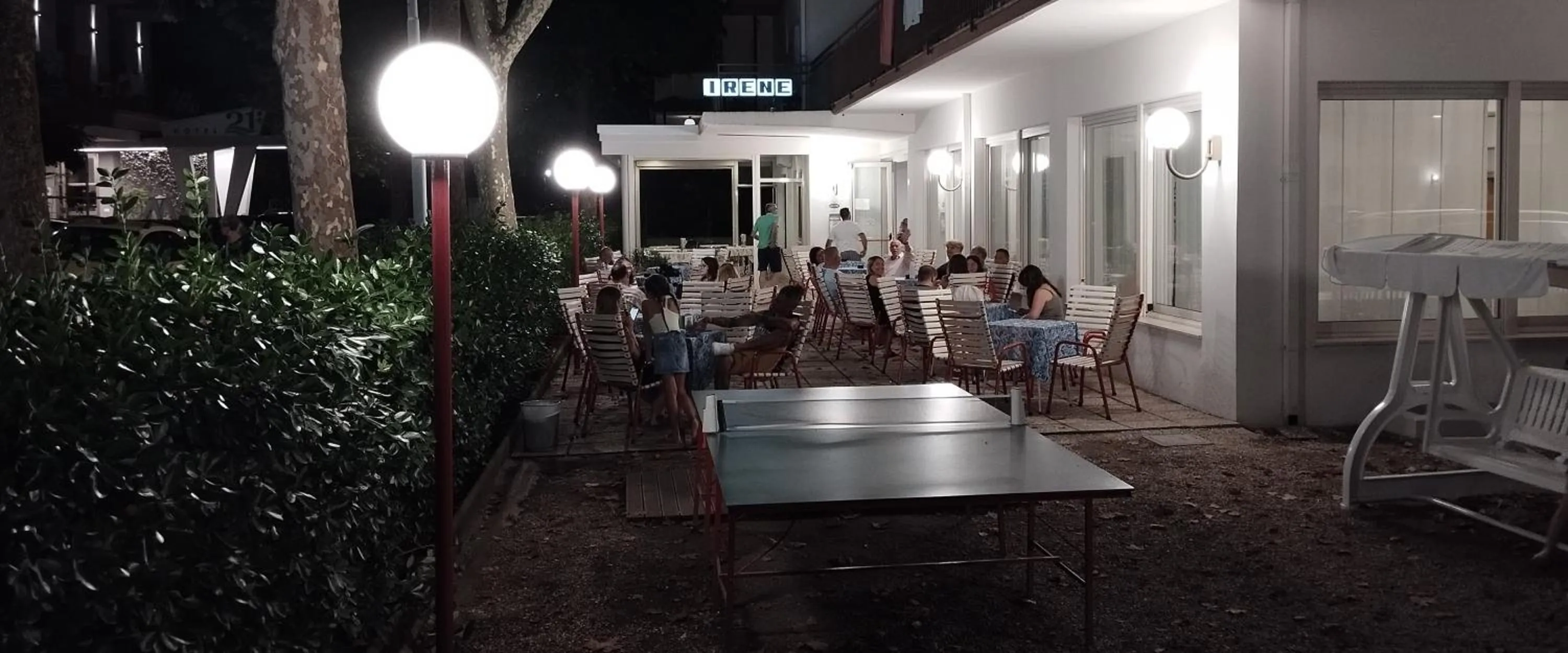 Property building in Hotel Irene