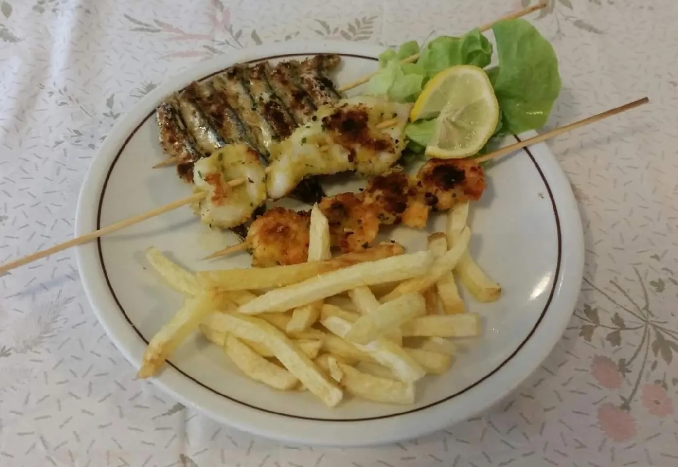 Food and drinks in Hotel Irene