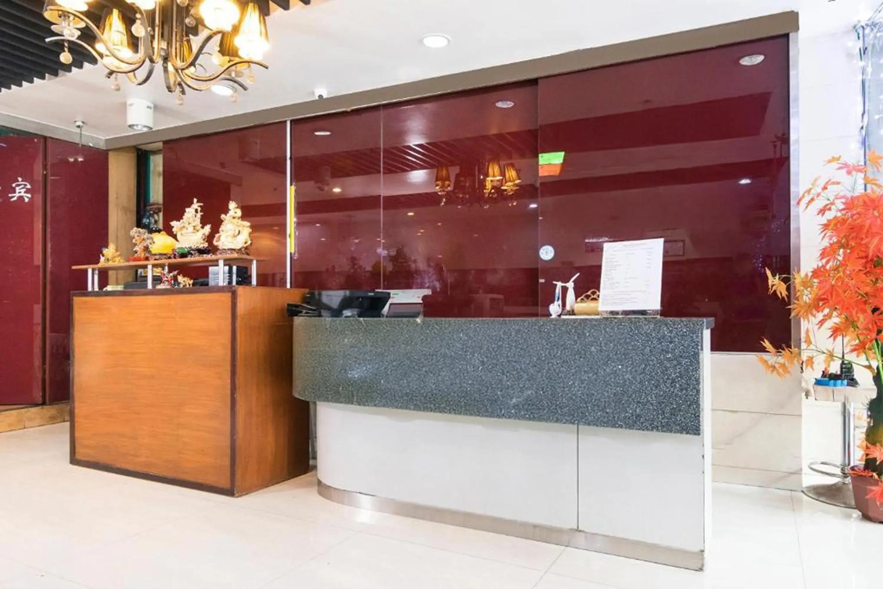 Lobby or reception in Lucky Hotel Binondo Lobby or reception in Lucky Hotel Binondo