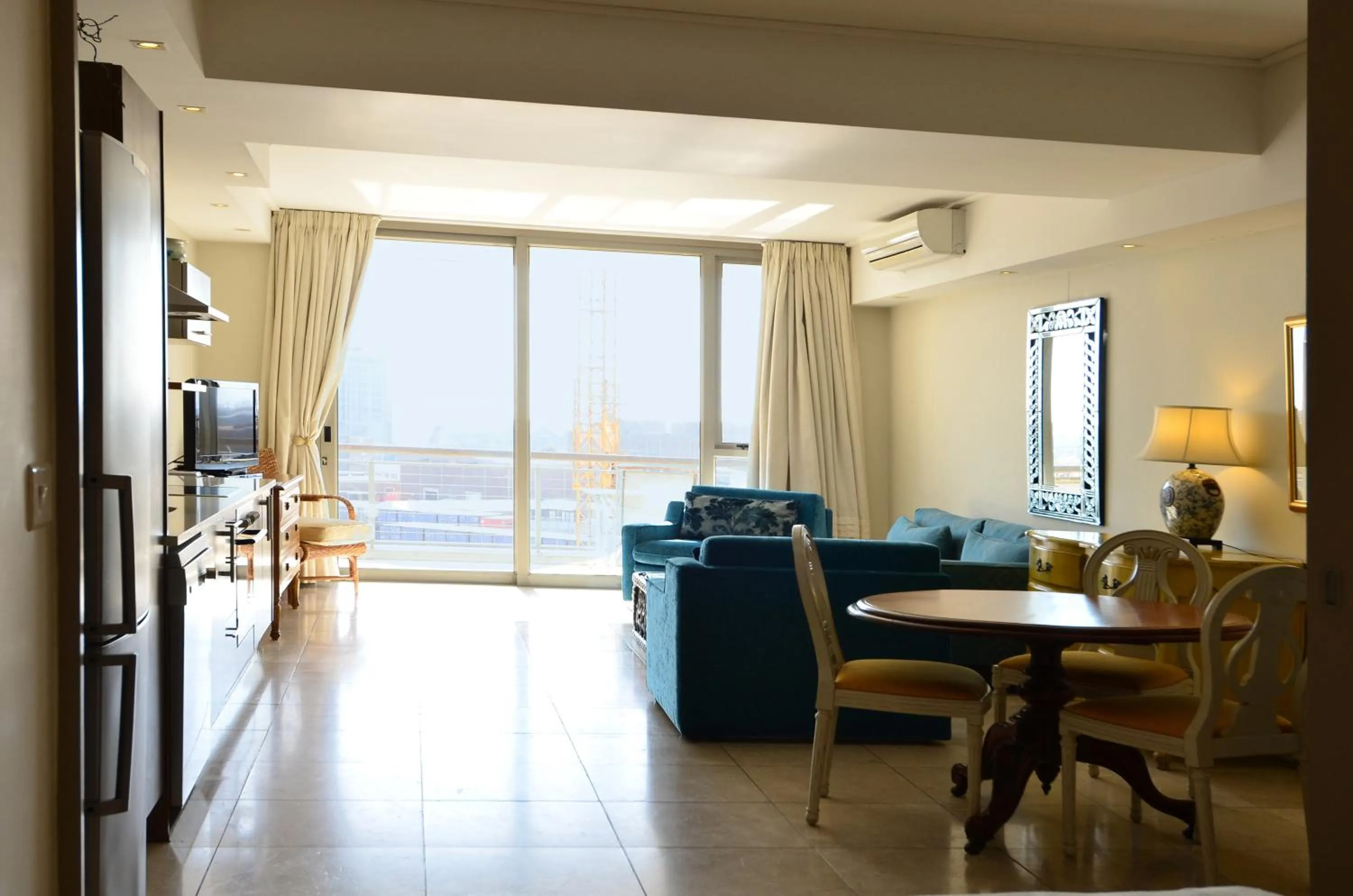 Living room in 702 Canal Quays