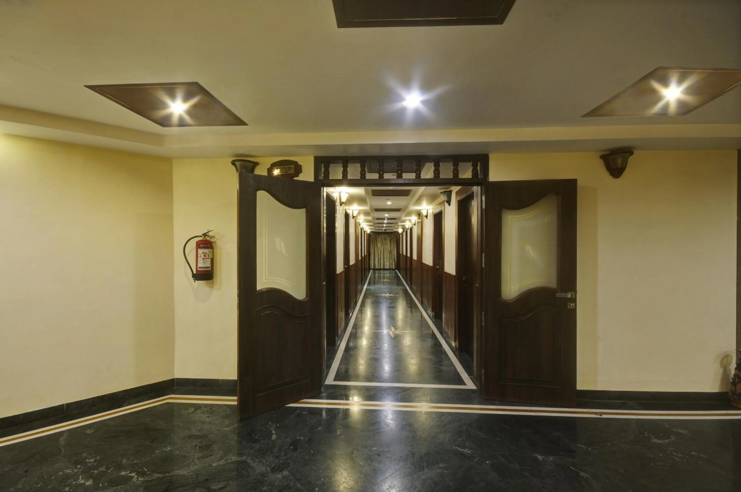 Lobby or reception in Hotel Sidharth