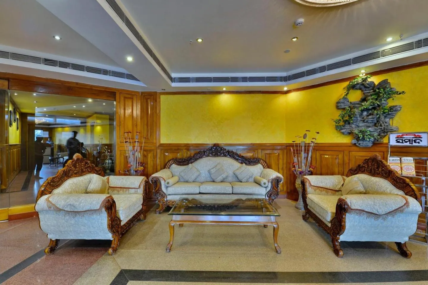 Lobby or reception in Hotel Sidharth