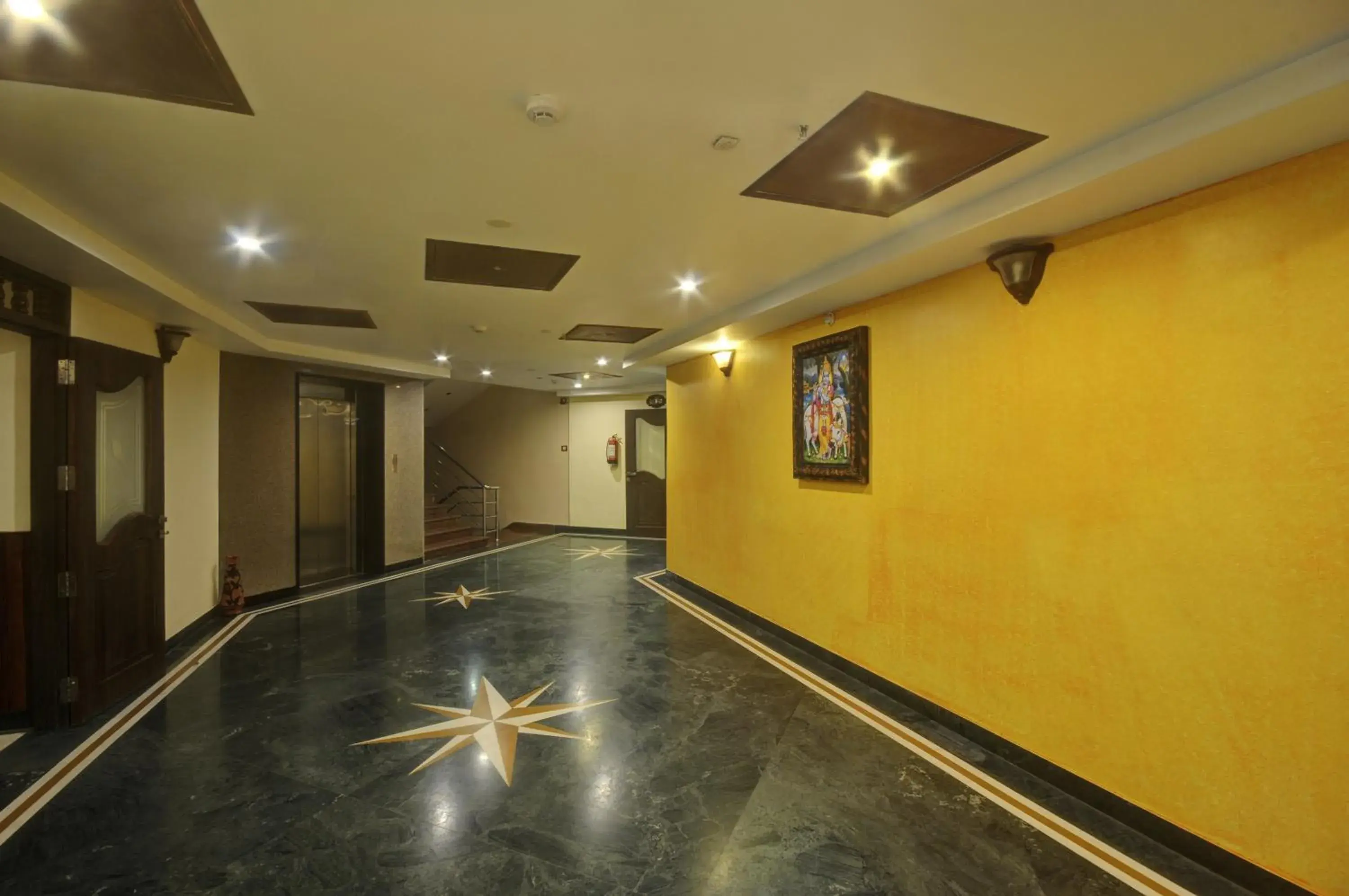 Lobby or reception in Hotel Sidharth Lobby or reception in Hotel Sidharth