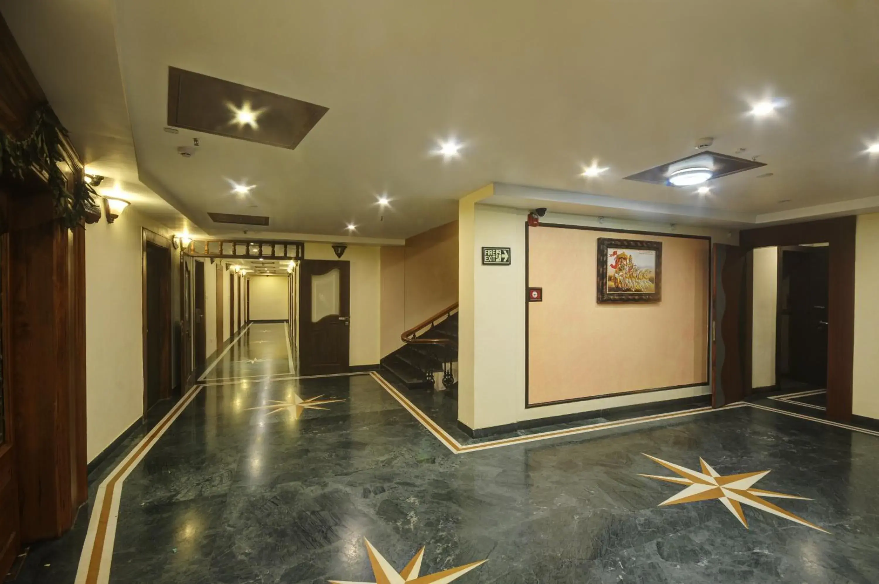 Lobby or reception in Hotel Sidharth Lobby or reception in Hotel Sidharth